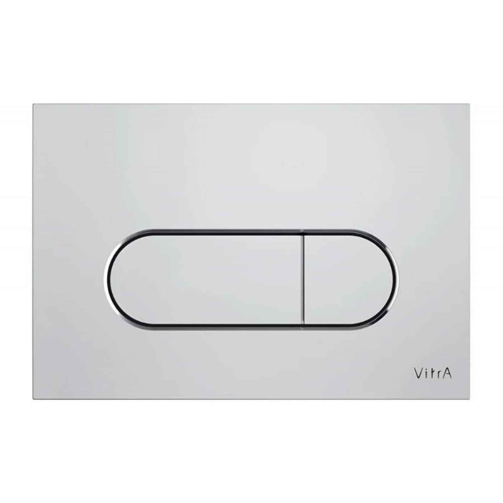 Ovládací tlačítko VitrA Root Round plast chrom lesklý 740-2280