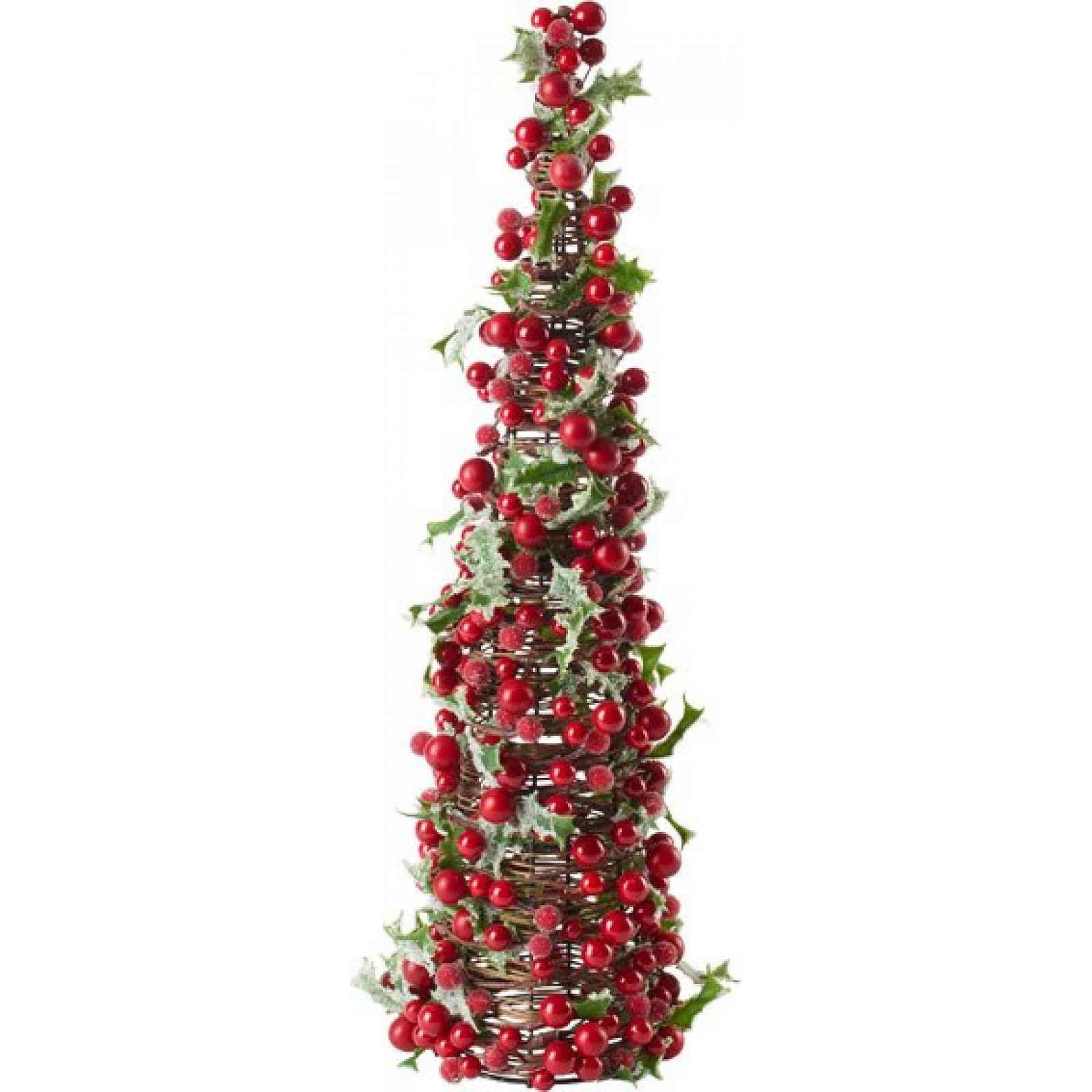 Villeroy & Boch Winter Collage Accessoires vánoční dekorace, stromek s bobulemi, 46 cm