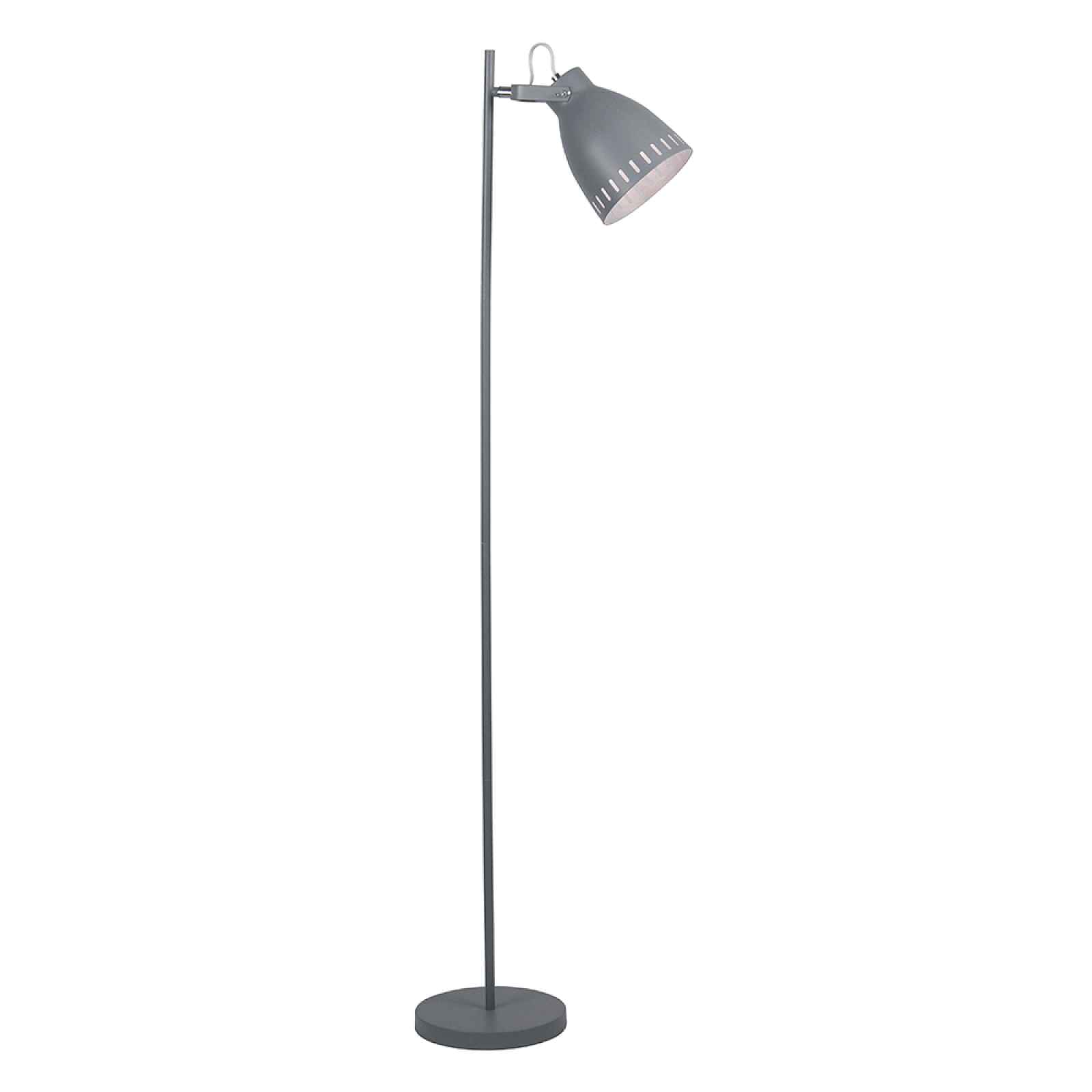 Stojací lampa AIDEN TYP 2 kov Tempo Kondela Šedá
