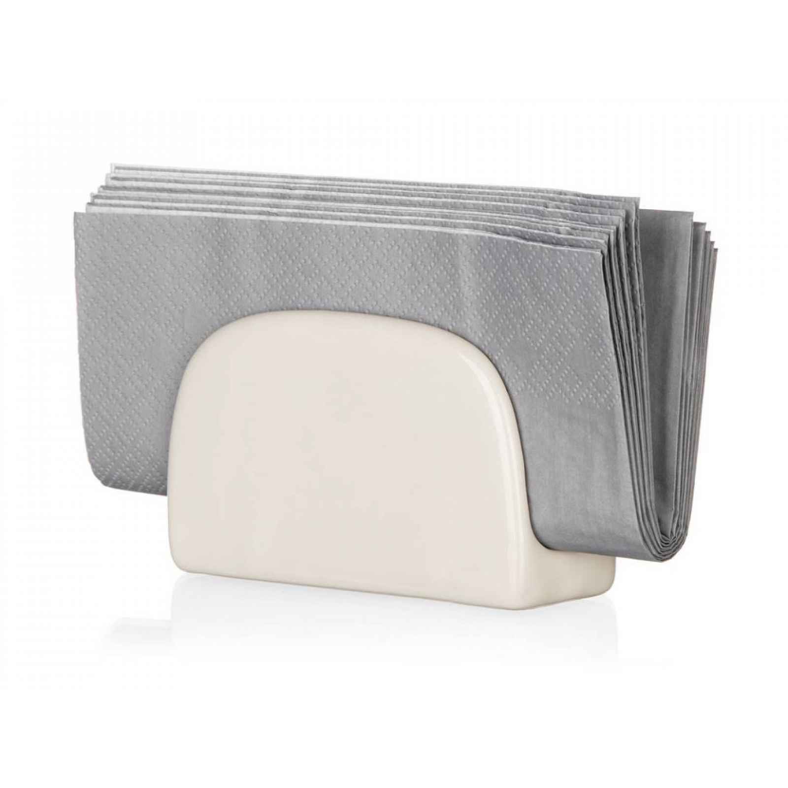 Stojánek na ubrousky Natural 11x7 cm, ivory