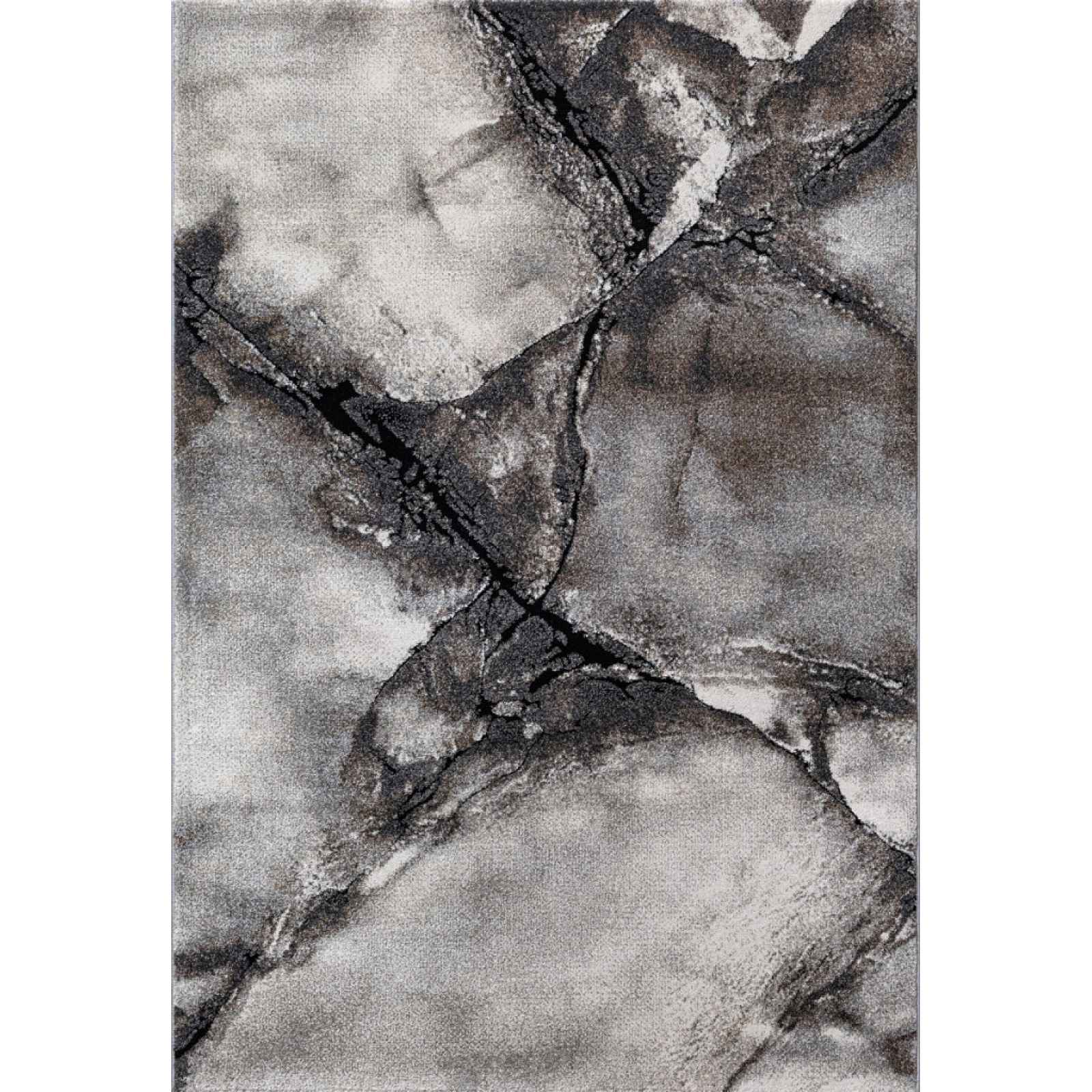 Koberec Ibiza 160x230 cm, šedý mramor