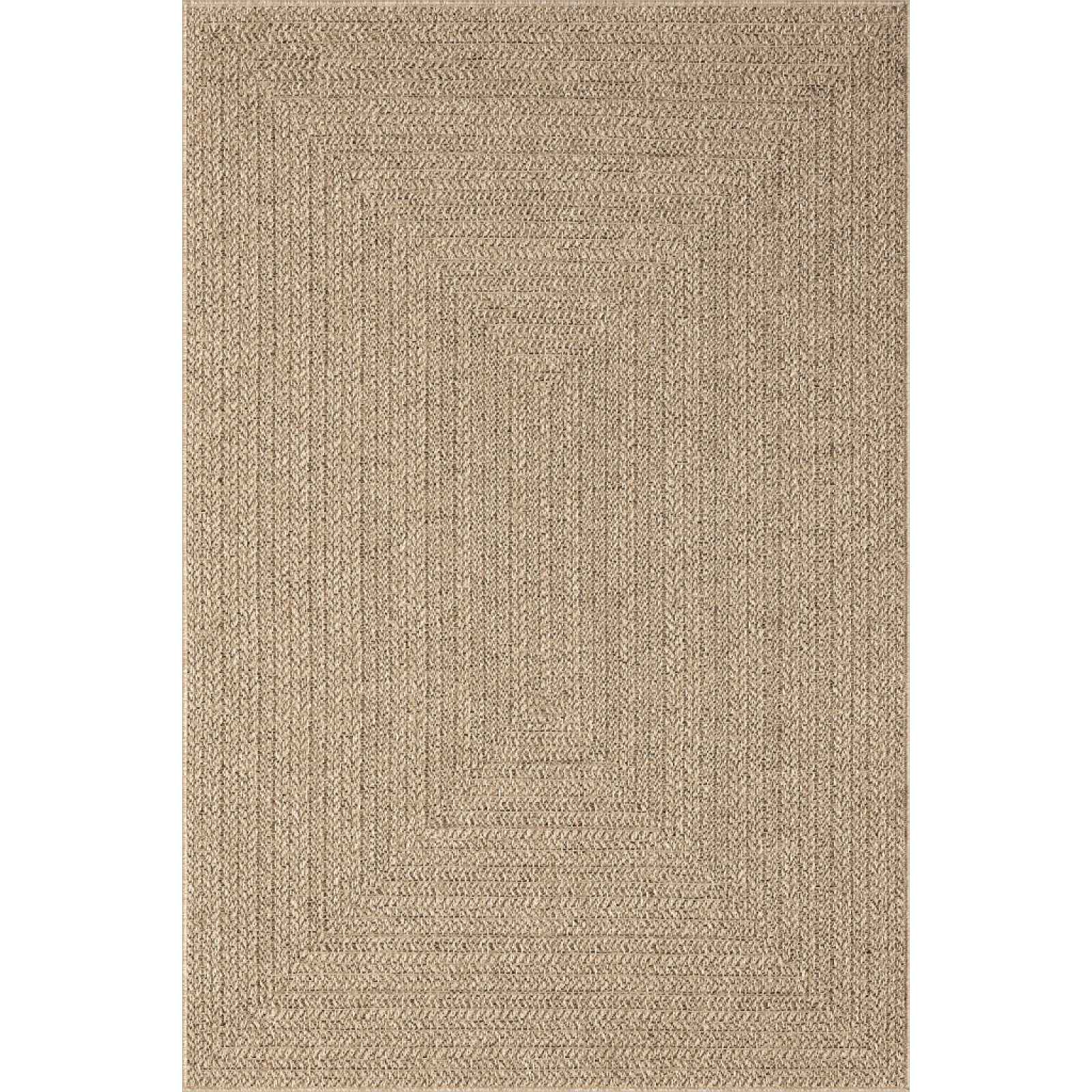 Koberec Kenzy 160x230 cm, přírodní čtverce