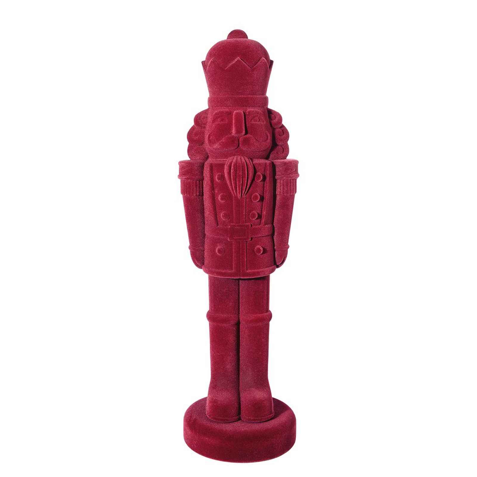 Butlers X-MAS Louskáček 80 cm - červená