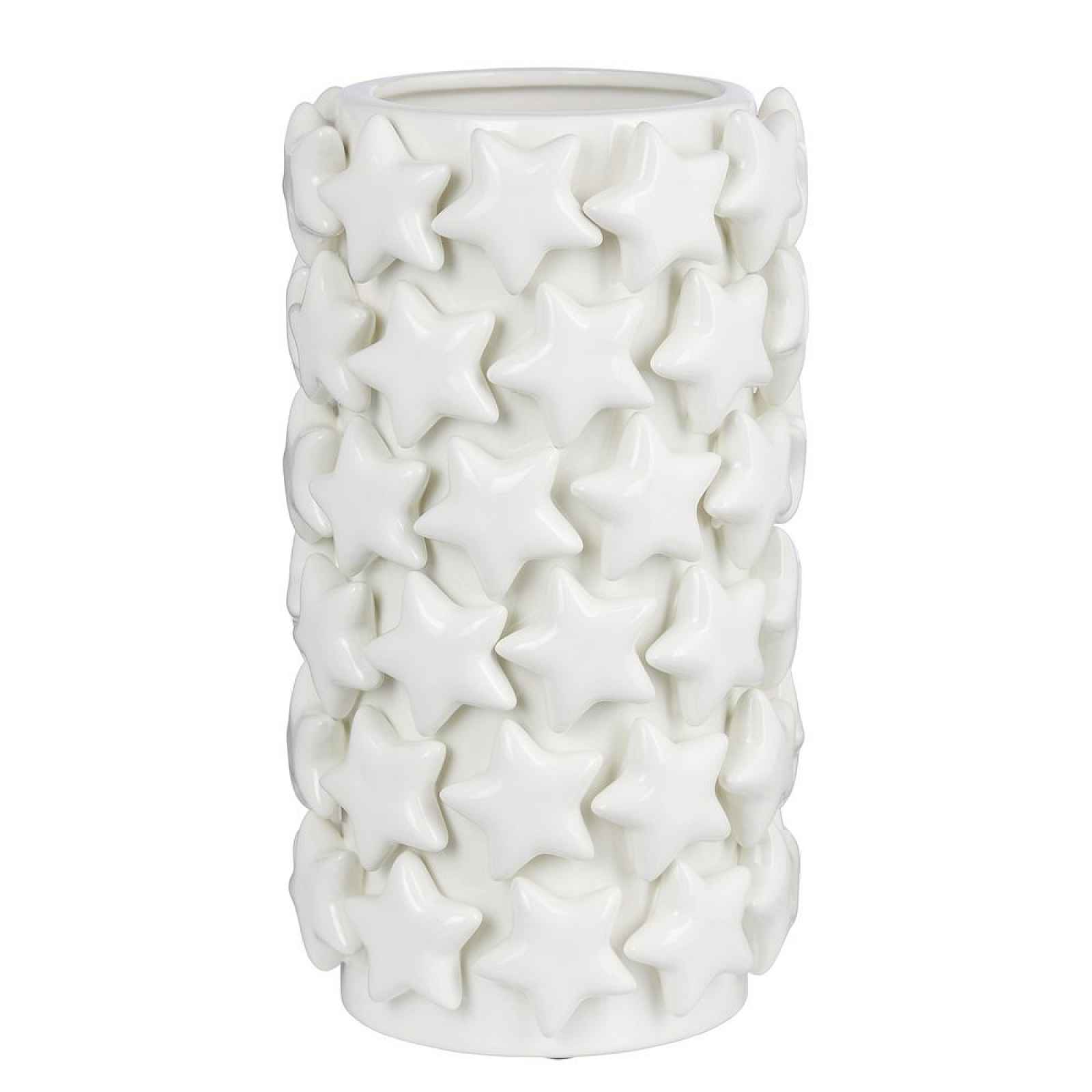 Butlers STARS Váza hvězdy 30 cm - bílá