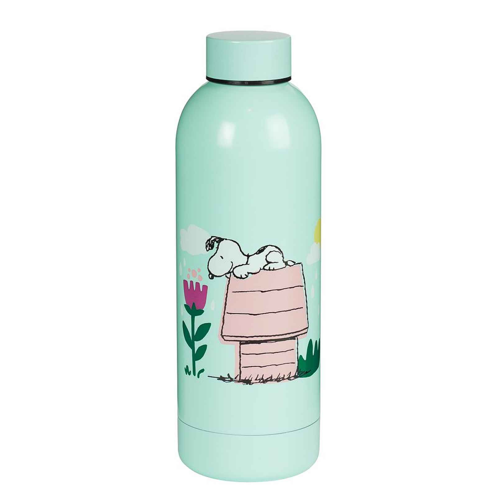Butlers PEANUTS Láhev nerezová 500 ml - sv. modrá