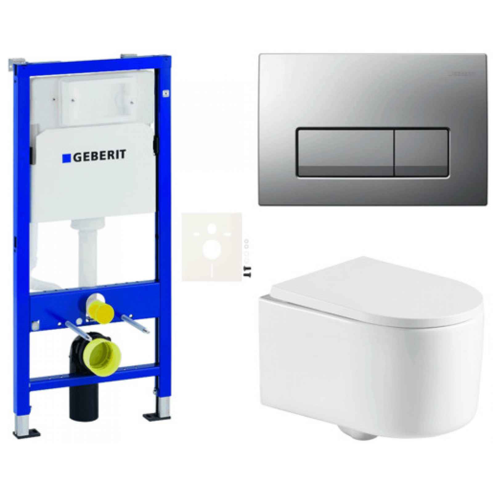 Závěsný wc set do lehkých stěn / předstěnová SAT SIKOGESTOR72D50