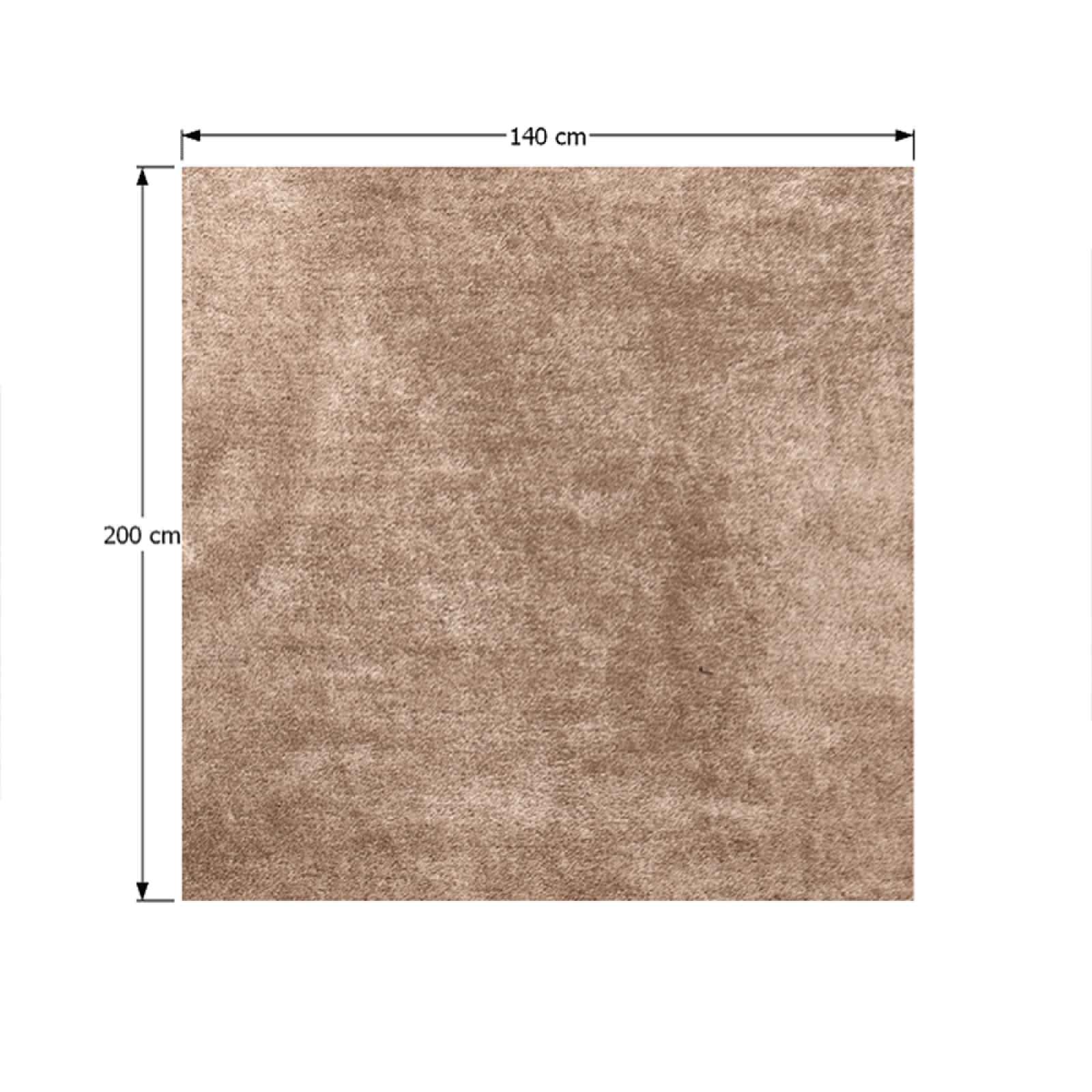 Shaggy koberec ANNAG béžová Tempo Kondela 140x200 cm