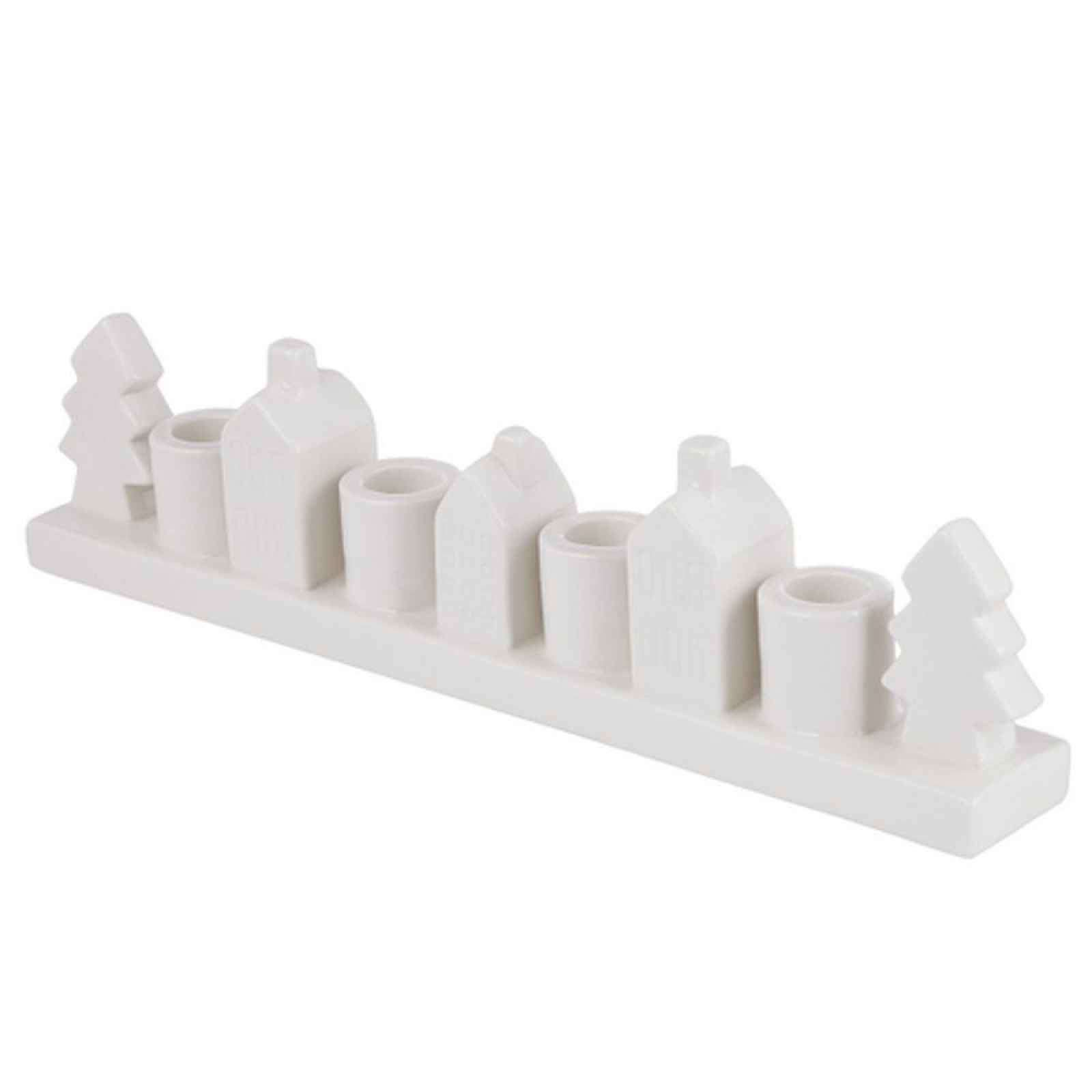 Butlers AMSTERDAM Svícen na 4 dlouhé svíčky 34 cm
