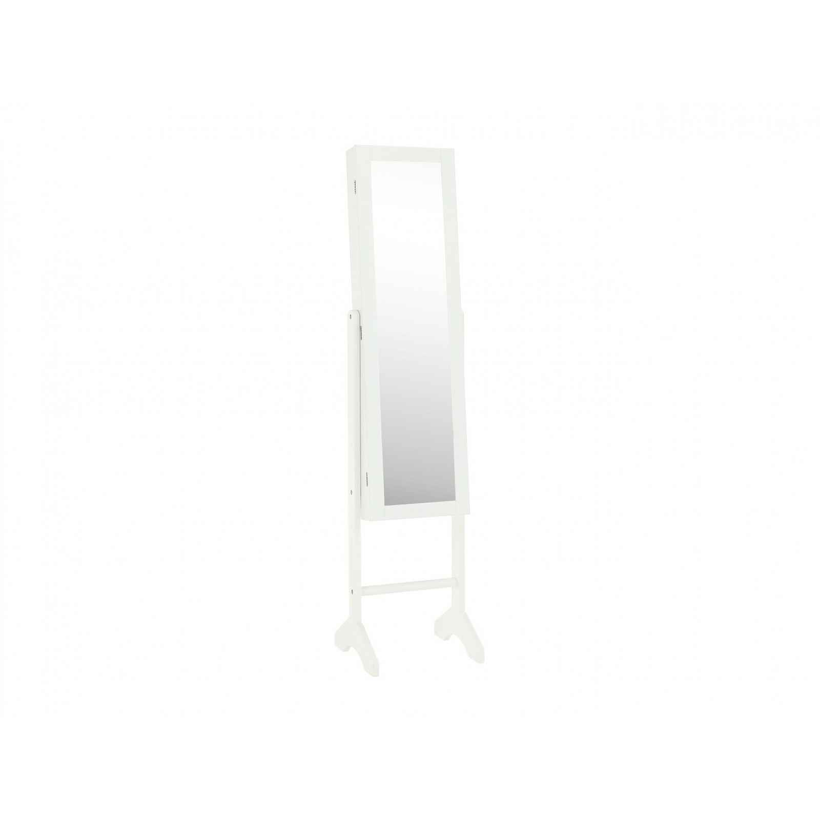 Zrcadlo s úložným prostorem MIROR NEW, bílá