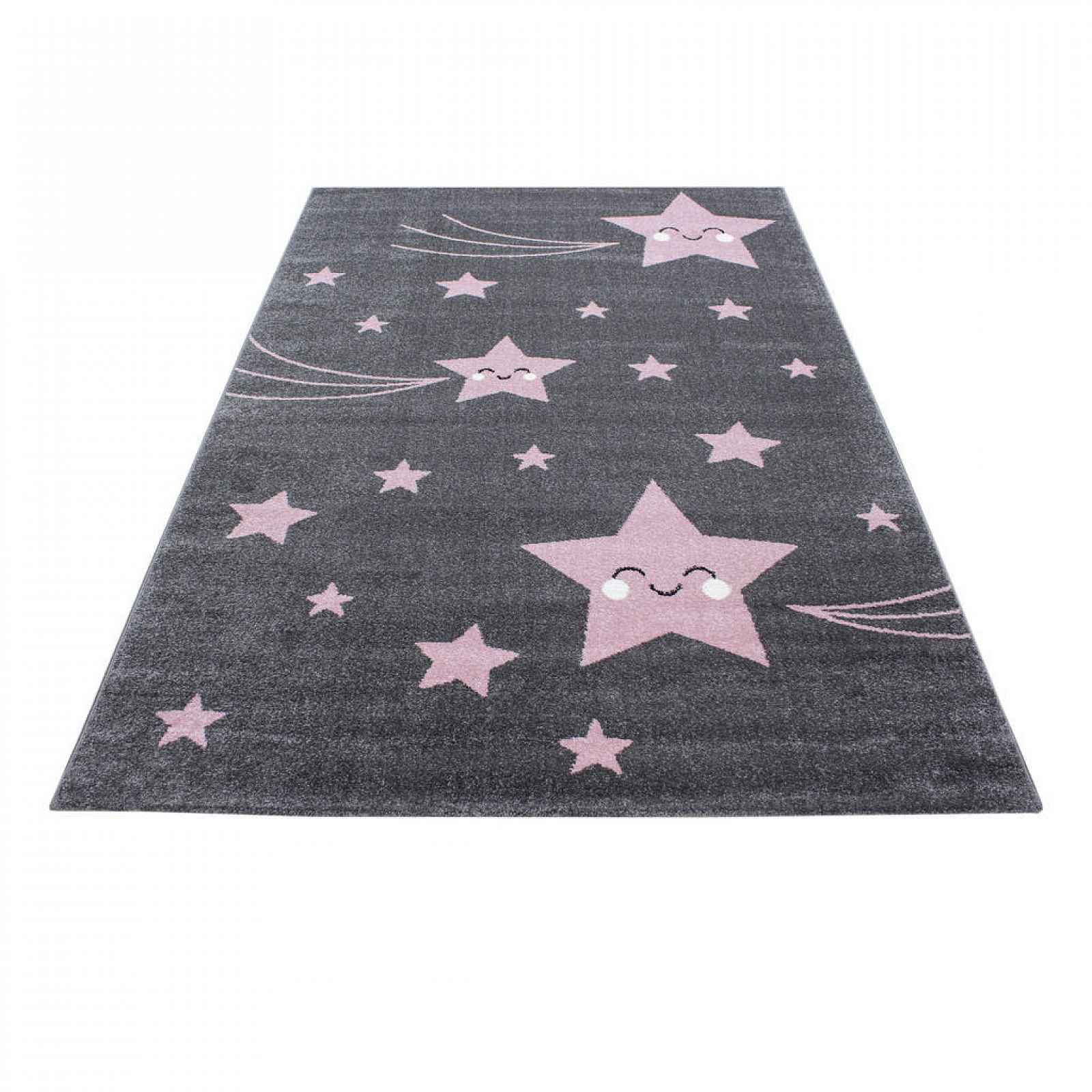 Vopi Kusový dětský koberec Kids 610 pink, 120 x 170 cm