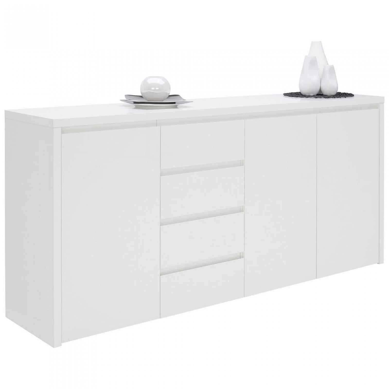 XXXLutz PŘÍBORNÍK/KOMODA, bílá Voleo - Sideboard - 001087024003
