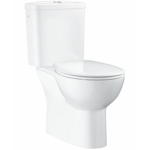 Wc kombi komplet Grohe Bau Ceramic alpská bílá spodní odpad 39346000