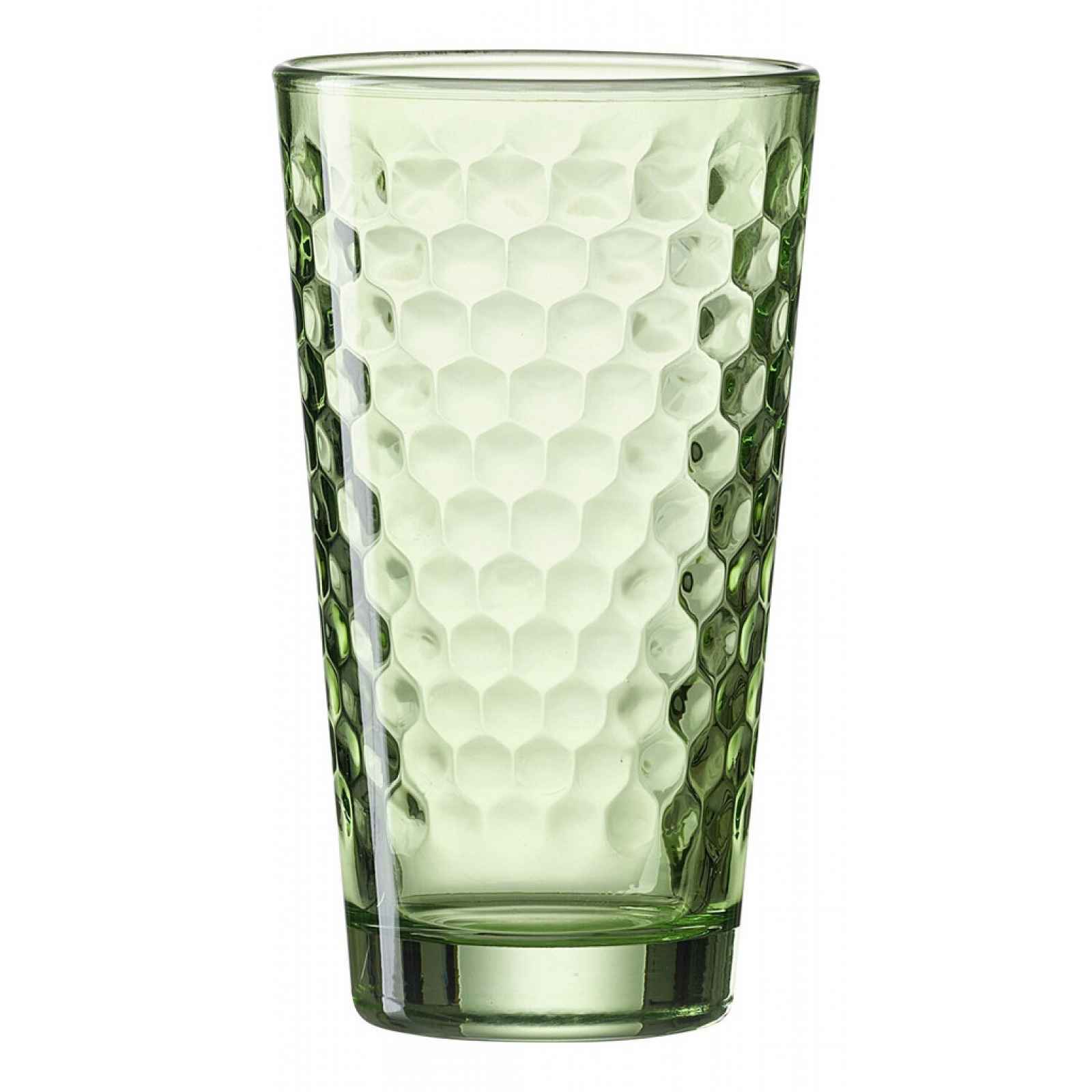 Sklenice Favo 400 ml, zelená