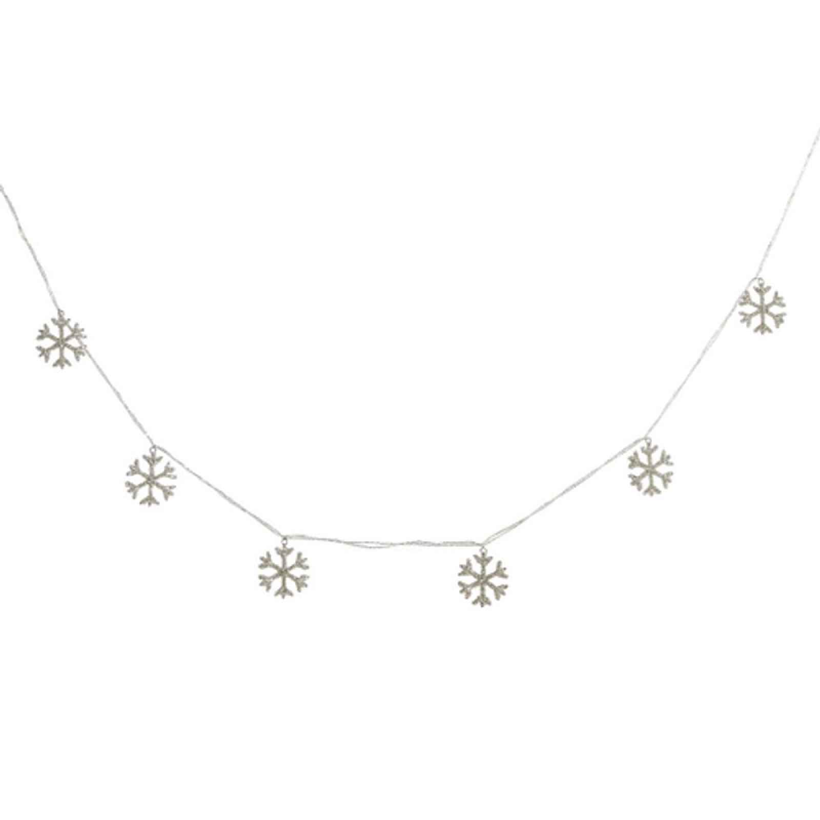 Butlers ROYAL HEIGHTS Girlanda vločky 180 cm