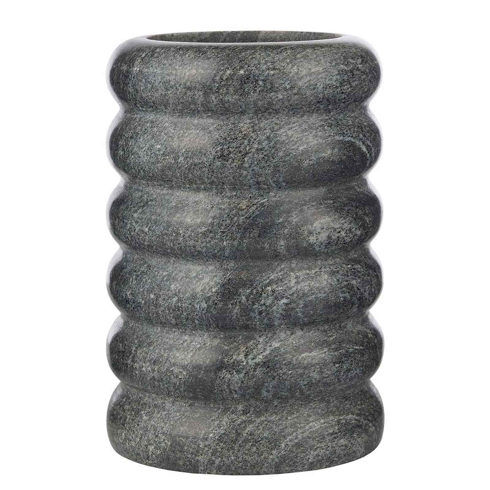 Butlers MARBLE Chladič láhví 13 cm - tm .šedá