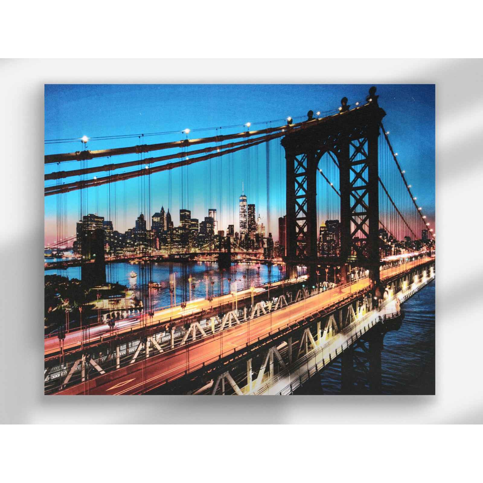 Obraz na plátně Brooklyn Bridge, 40x50 cm