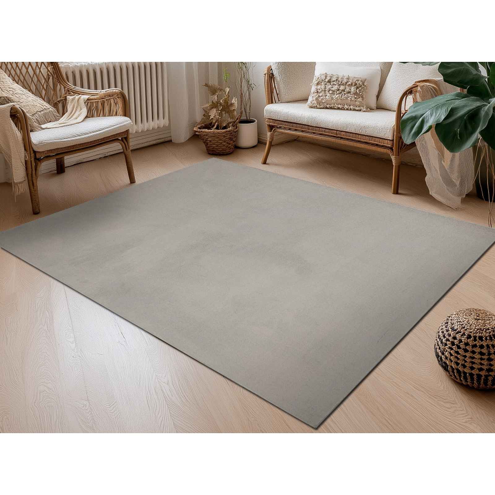 Koberec Albi 140x200 cm, šedý