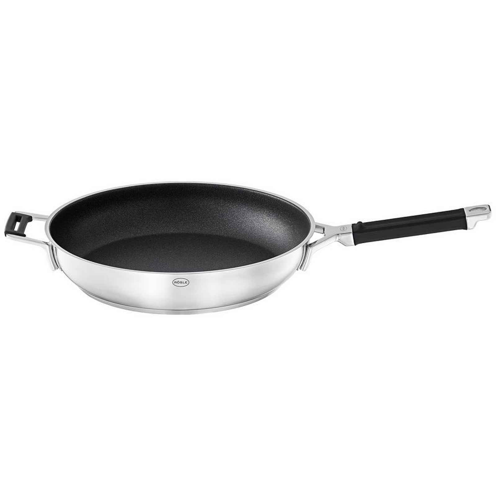 Rösle Nerezová pánev s nepřilnavým povrchem Silence Pro, 32 cm 91973