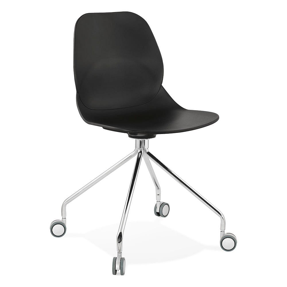 Černá židle Kokoon Rapido - 46 cm x 81 cm x 49 cm