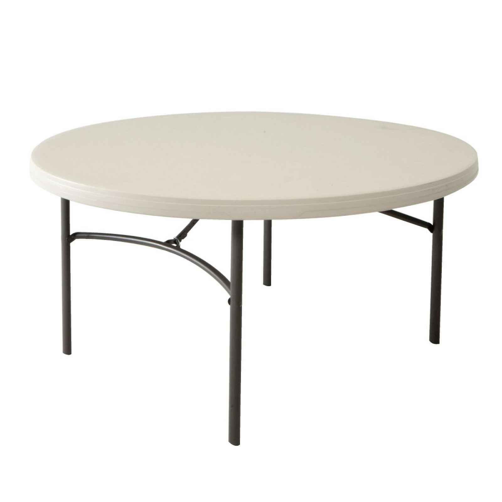 Skládací stůl 152 cm bílý