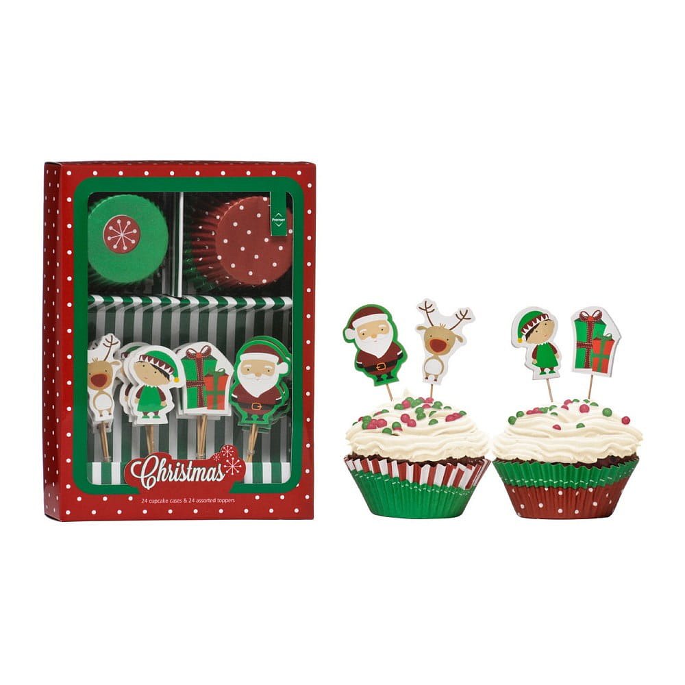 Zdobící set na cupcaky Premier Housewares Christmas Cupcake