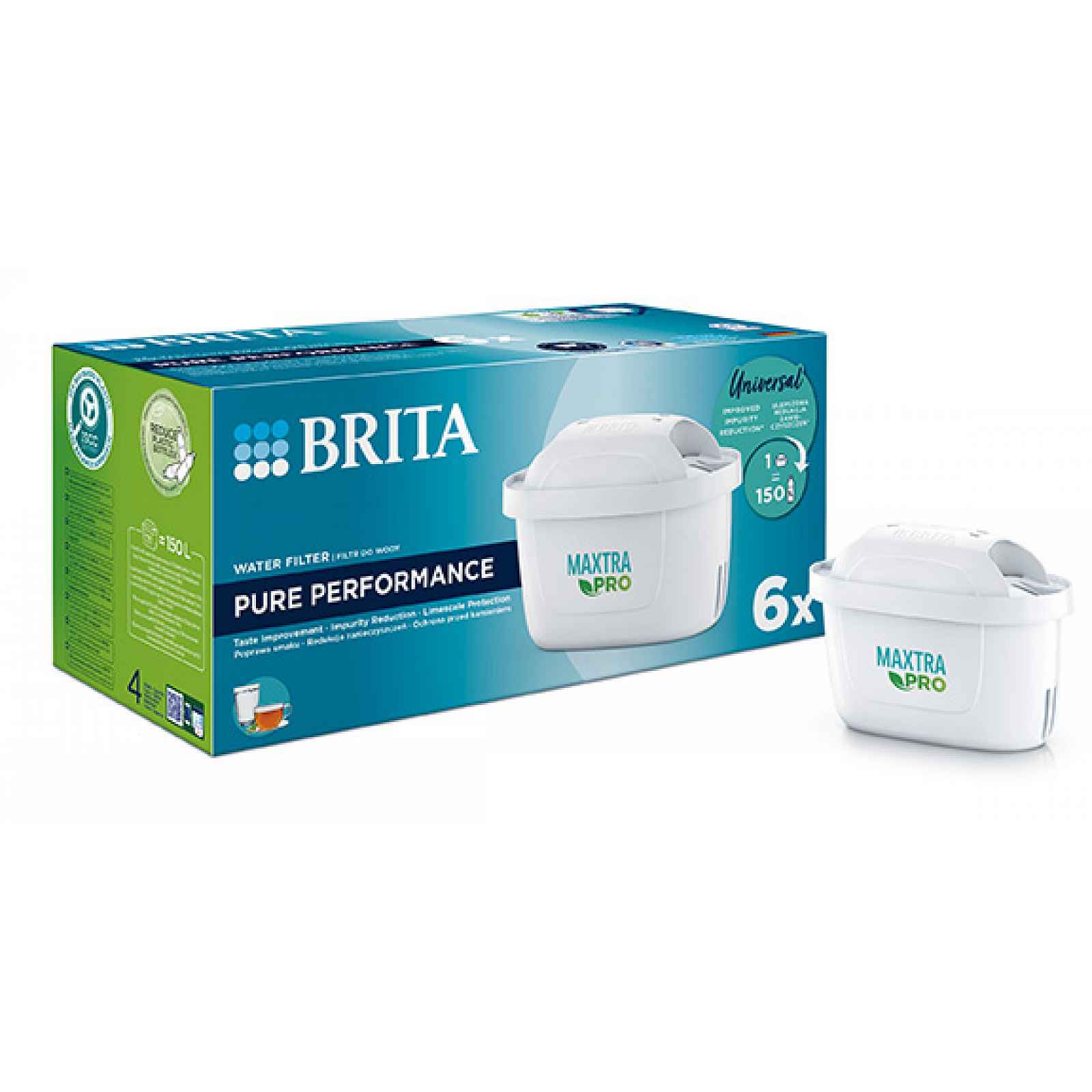 Brita Vodní filtr Maxtra Pro Pure Performance, 6 ks 1051761