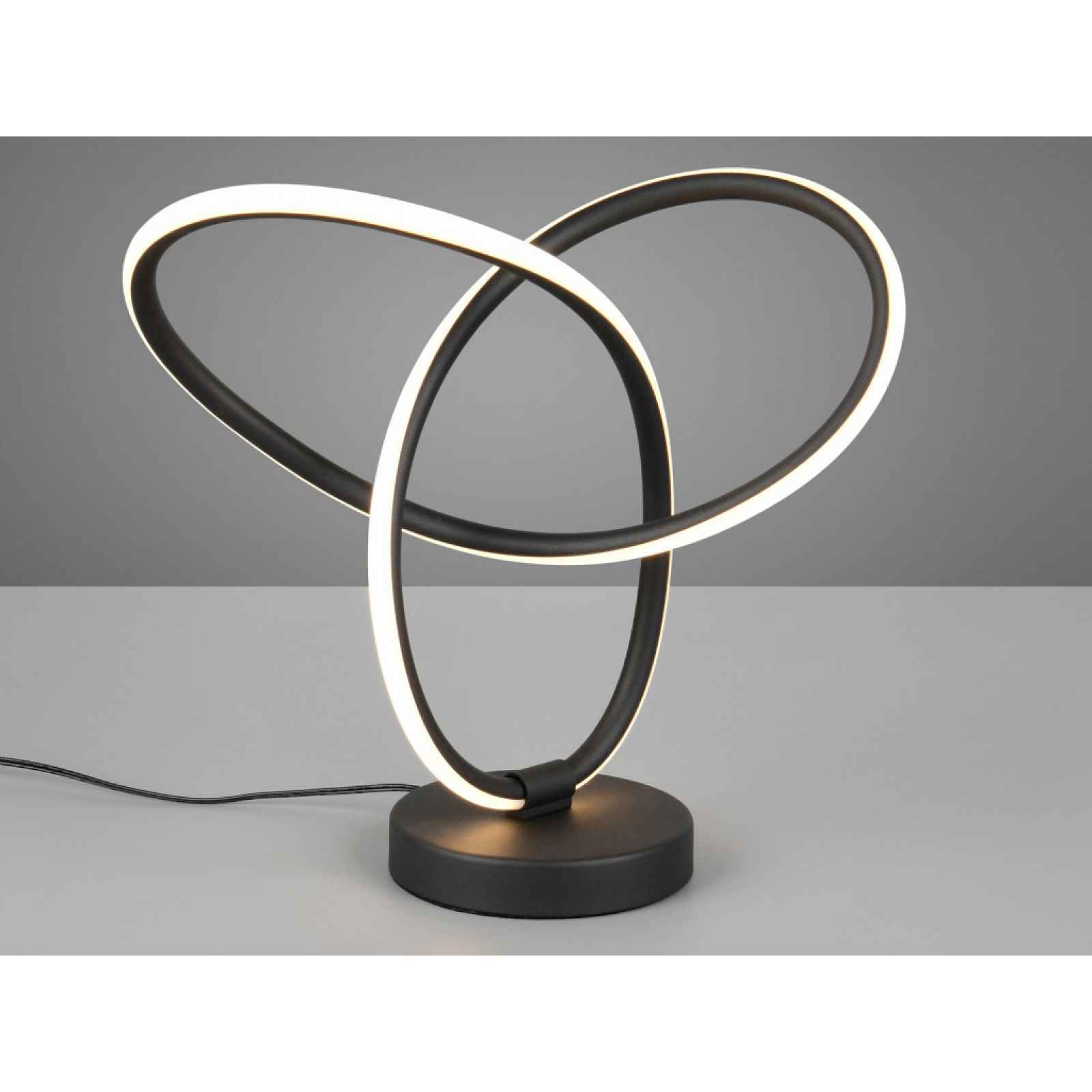 Stolní lampa LED Lando, černá