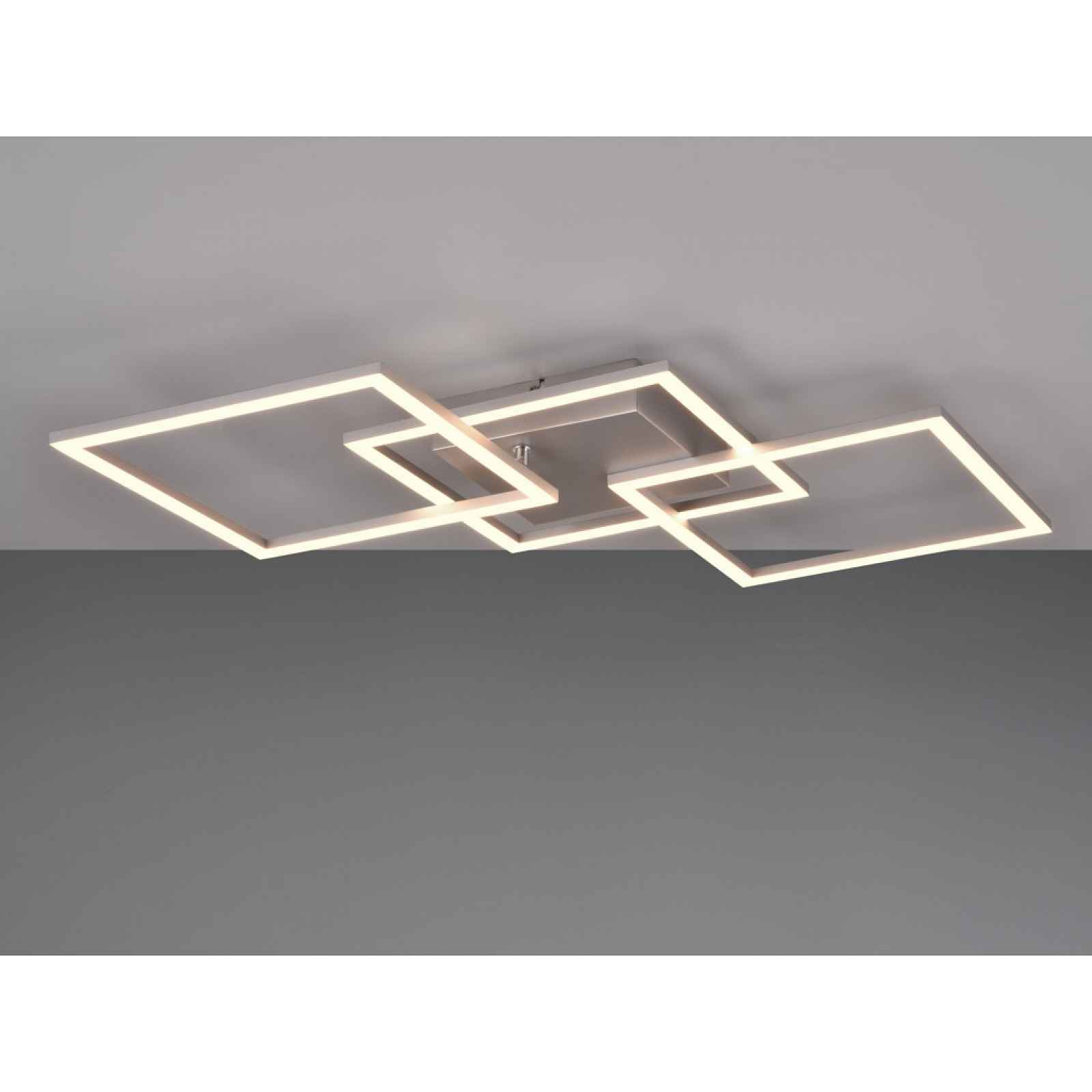 Stropní/nástěnné osvětlení LED Trail 74,5 cm, titanový kov