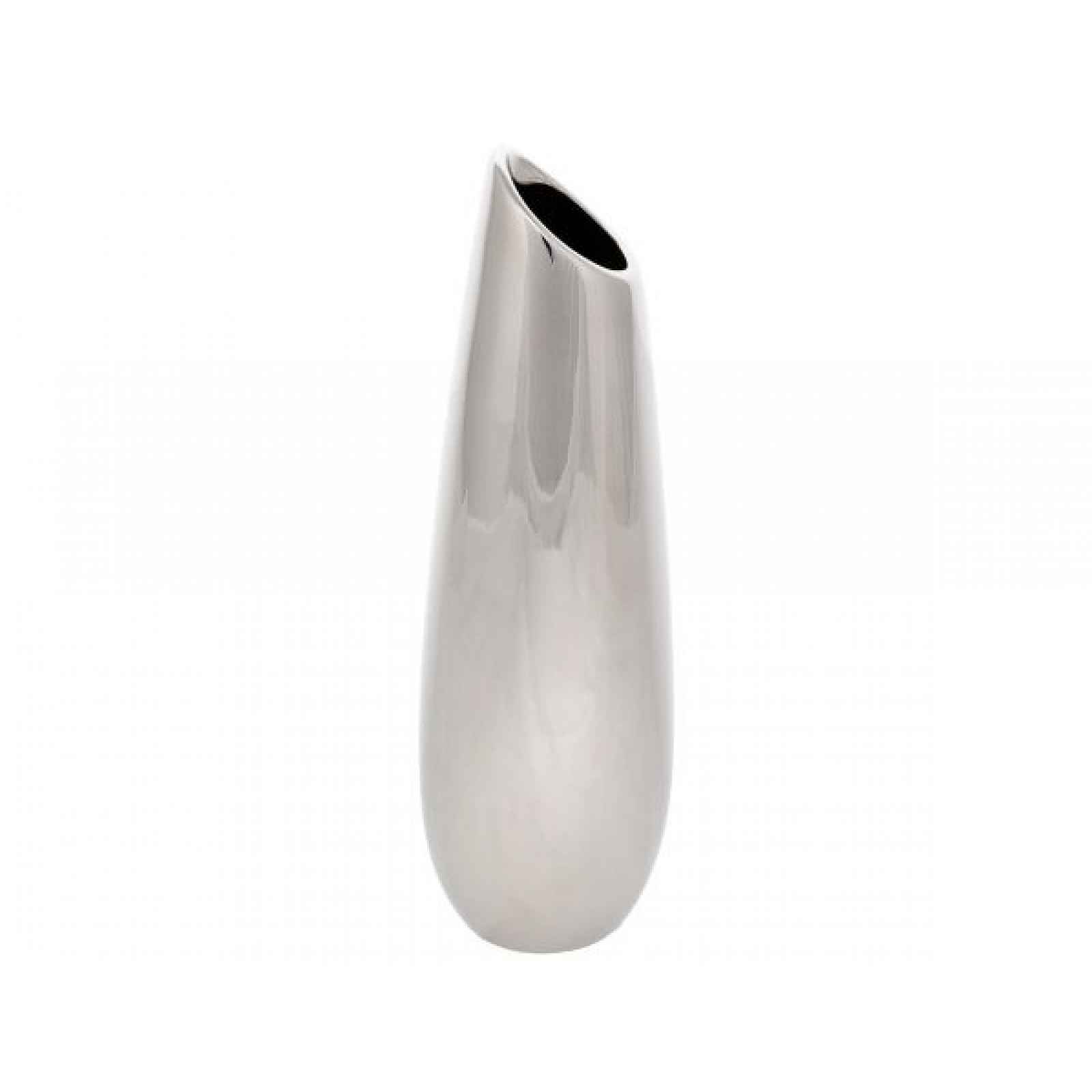 Stříbrná keramická váza HL9011-SIL