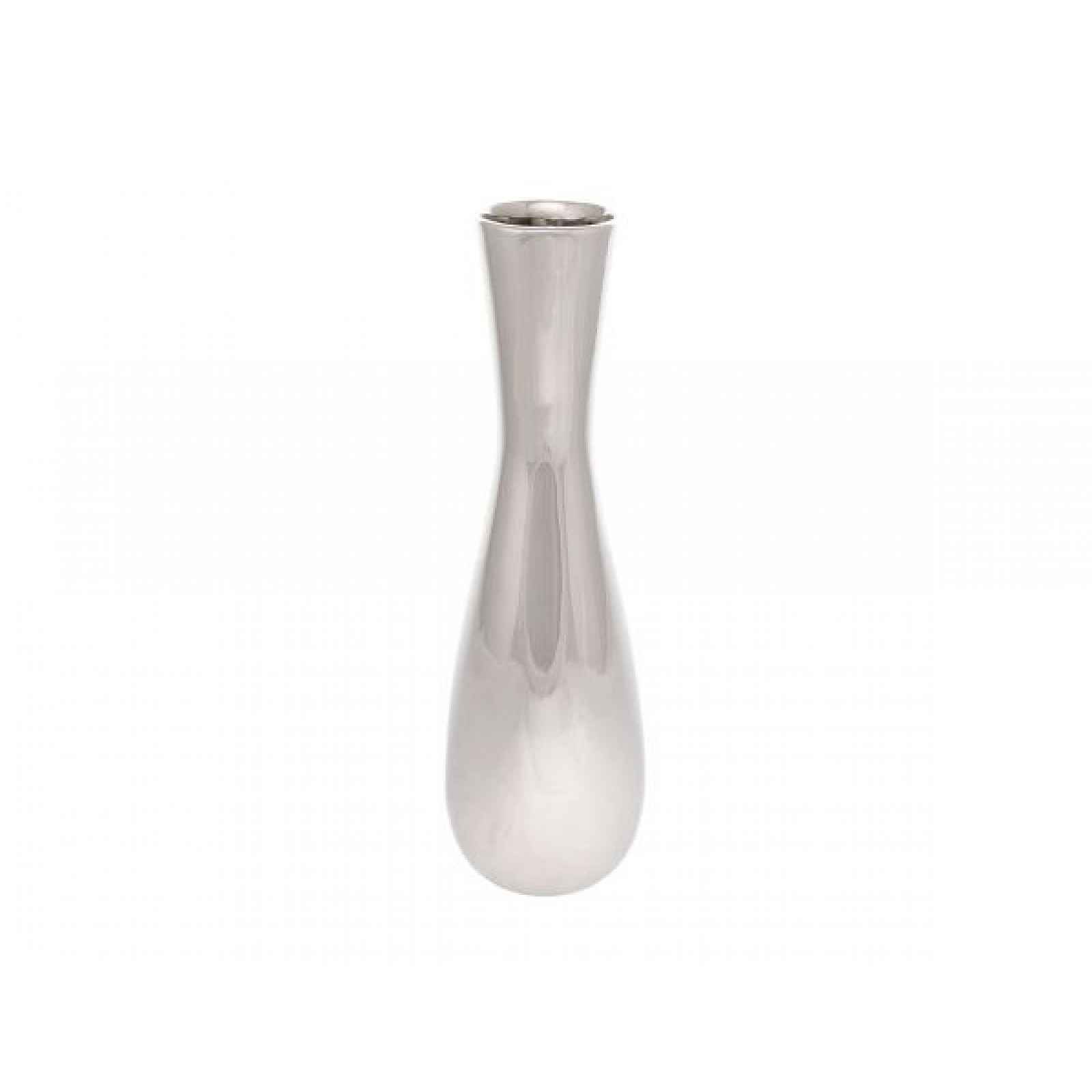 Stříbrná keramická váza HL9019-SIL