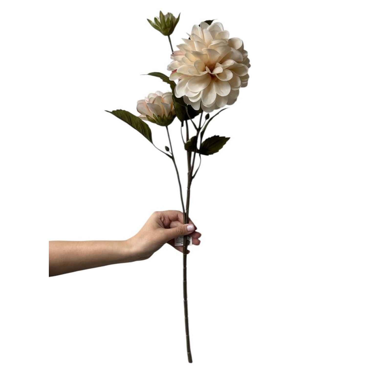 Butlers FLORISTA Chryzantéma 63 cm - krémová