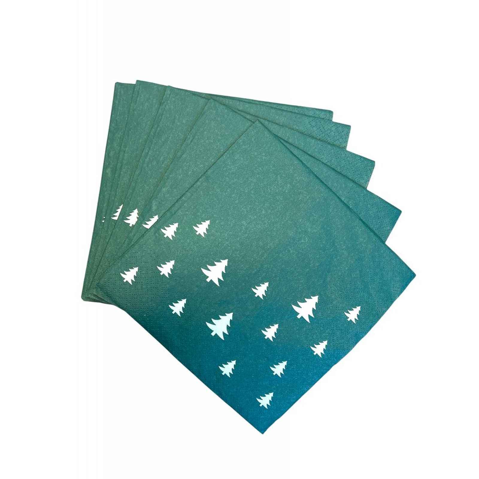 Butlers APRES Papírové ubrousky jedličky 20 ks 20 ks