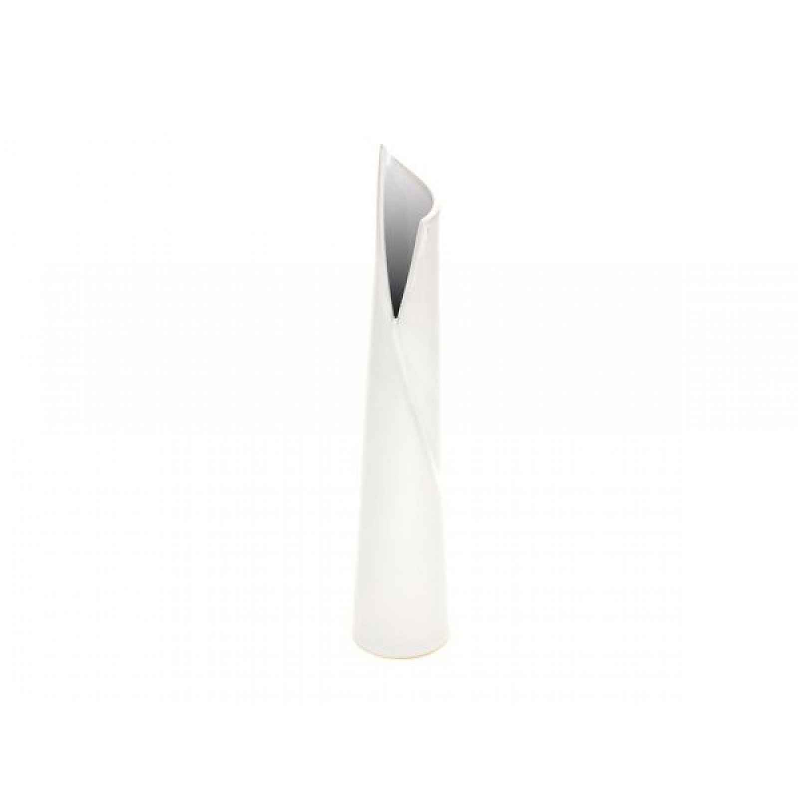 Bílá keramická váza HL9003-WH