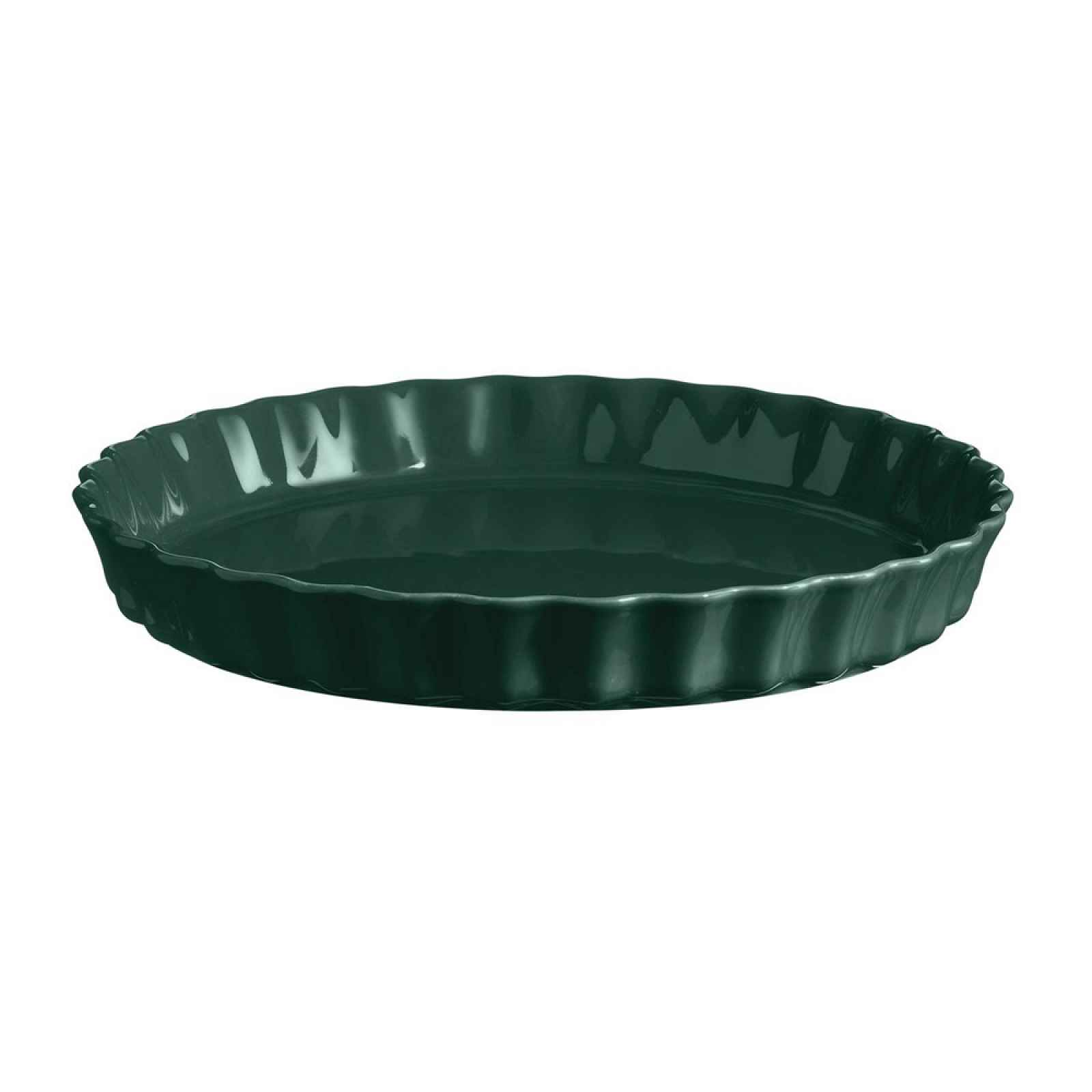 Emile Henry Koláčová forma, Ø 29,5 cm, cedrově zelená 076031