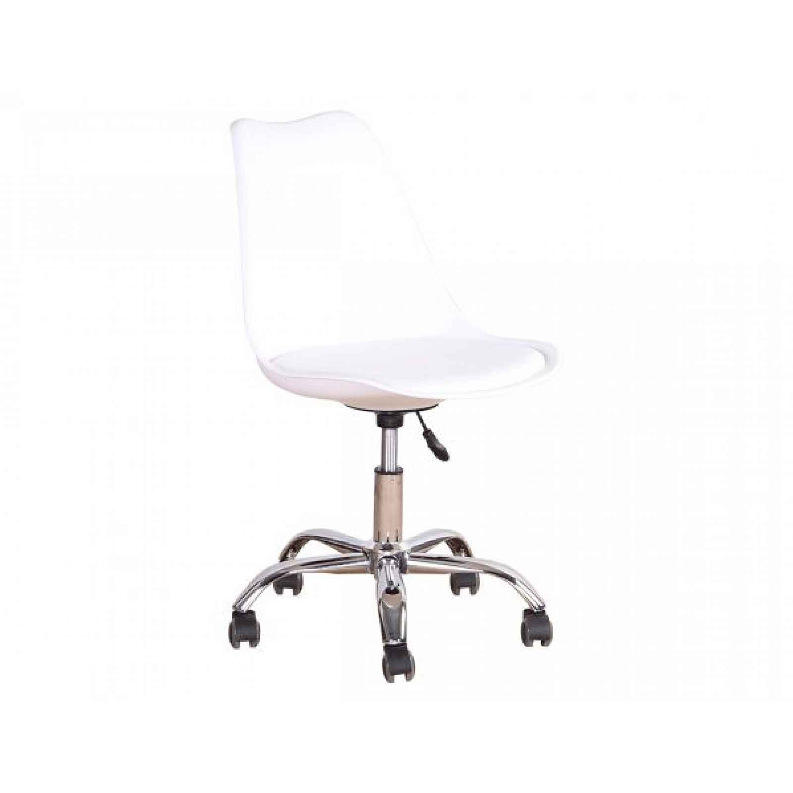 Konferenční židle, bílá, DARISA NEW