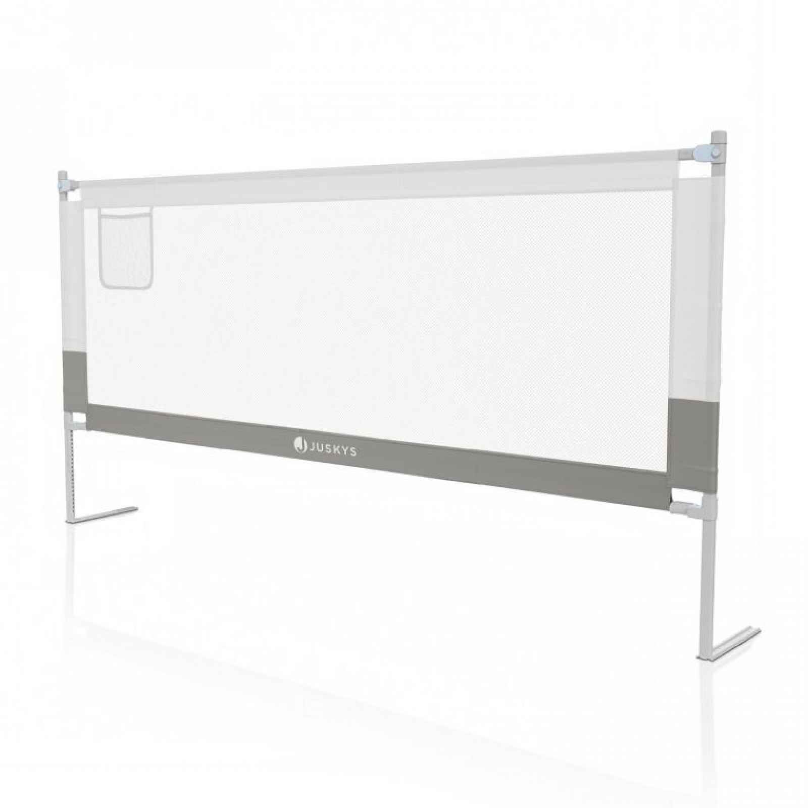 Dětská zábrana na postel, 200 cm, výškově nastavitelná