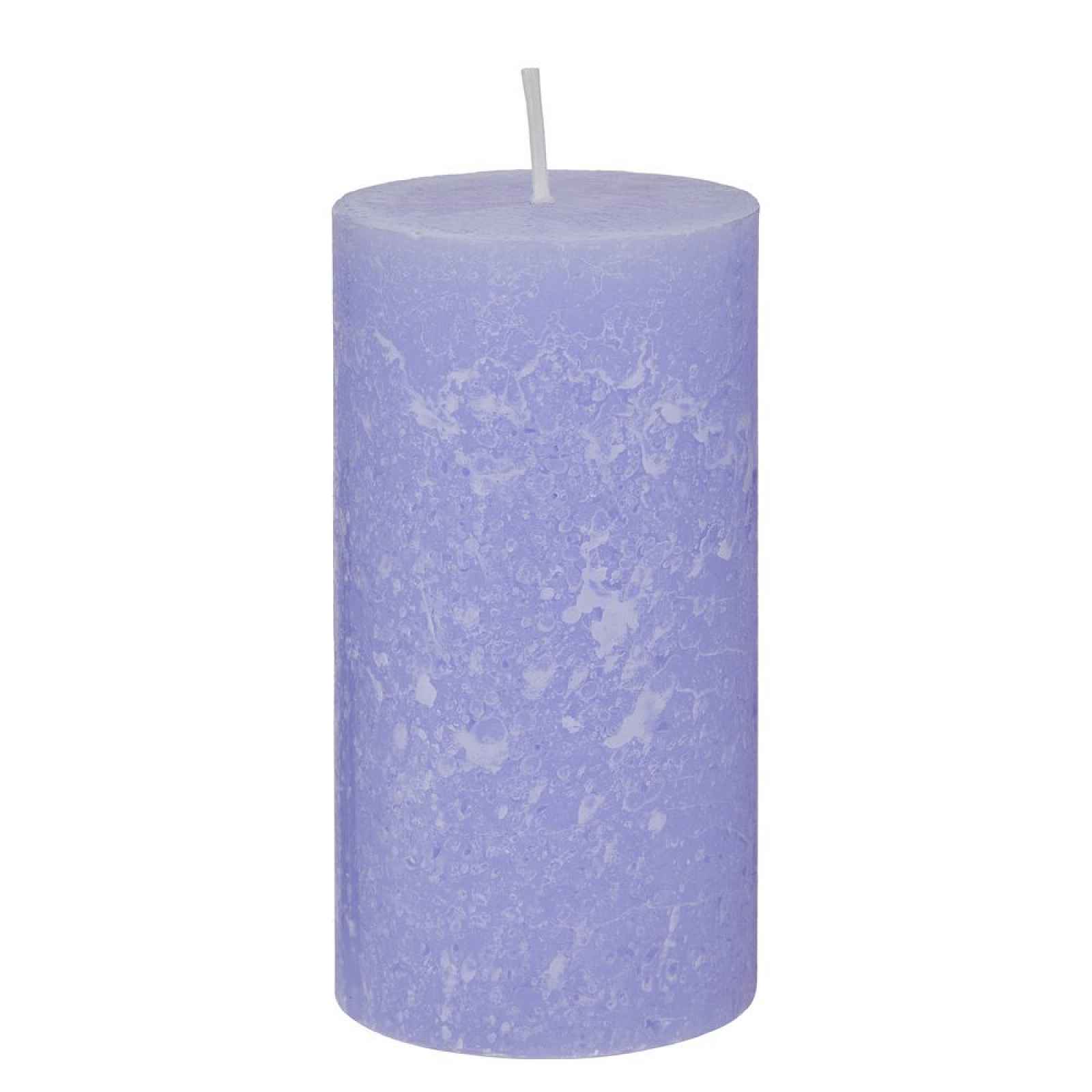 Butlers RUSTIC Svíčka 13 cm - fialová