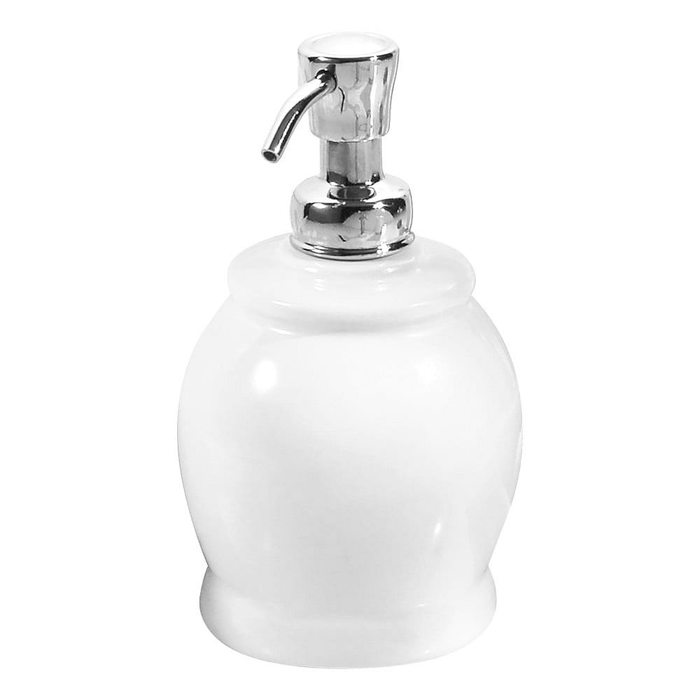 Bílý dávkovač na mýdlo iDesign York, 440 ml