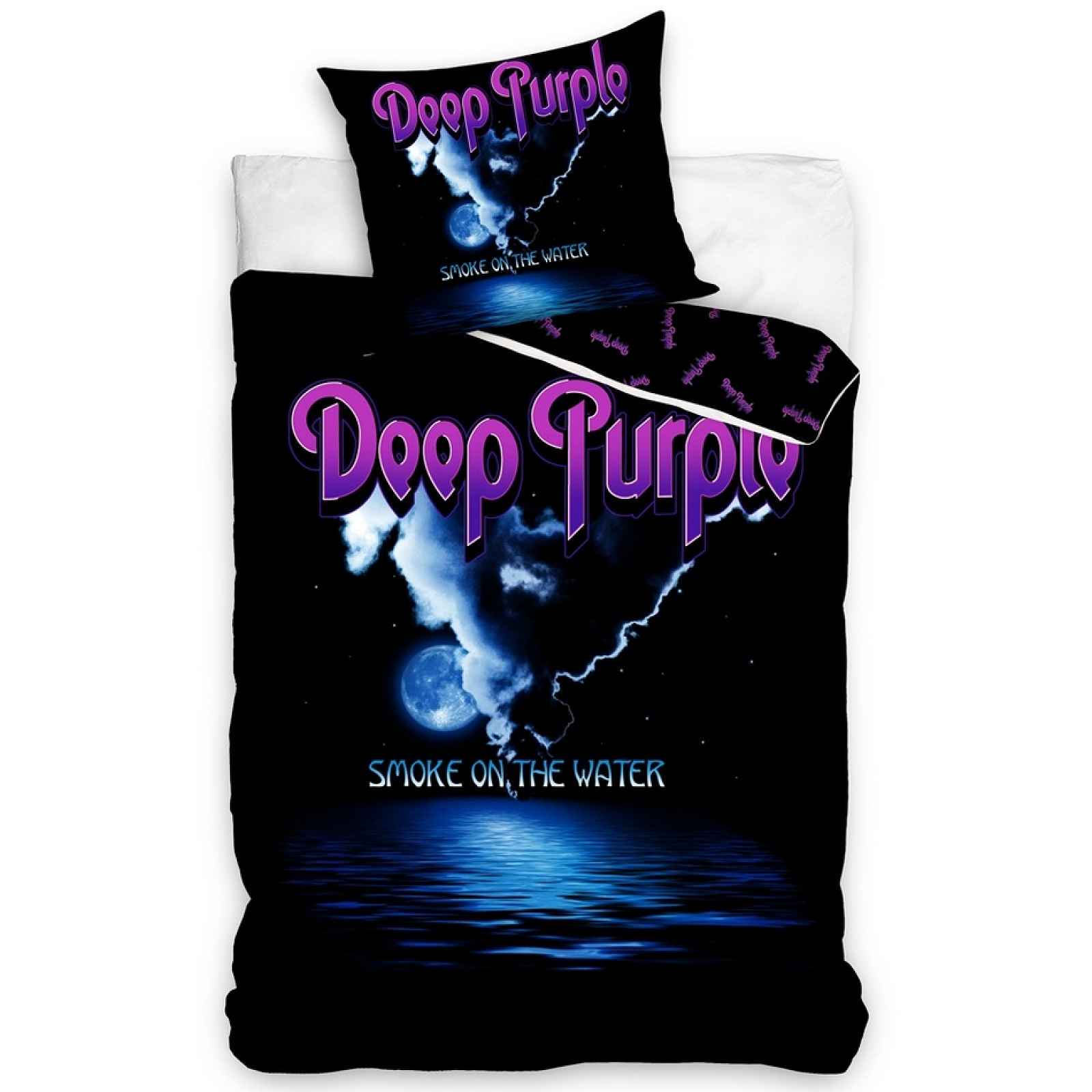 Bavlněné povlečení Deep Purple 140 x 200 cm