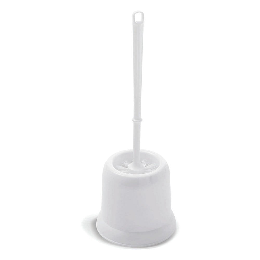 Bílý WC kartáč Addis Round Toilet Brush White