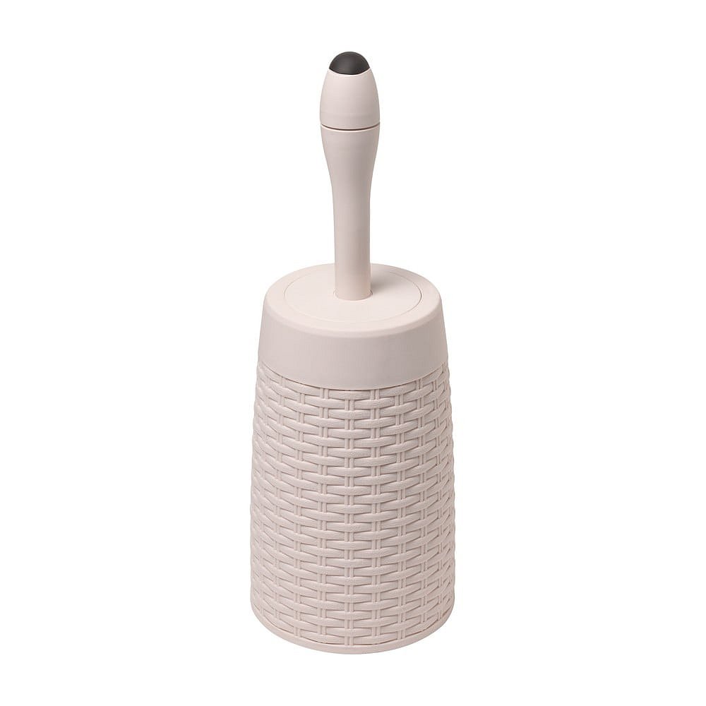 Krémový WC kartáč Addis Rattan Toilter Brush Calico