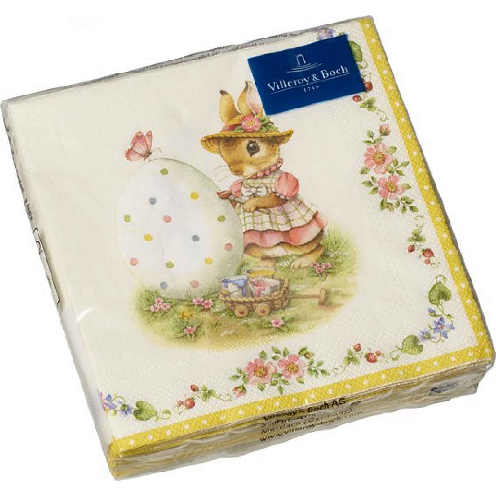 Villeroy & Boch Easter Accessoires ubrousky Bunny Child, 25 x 25 cm