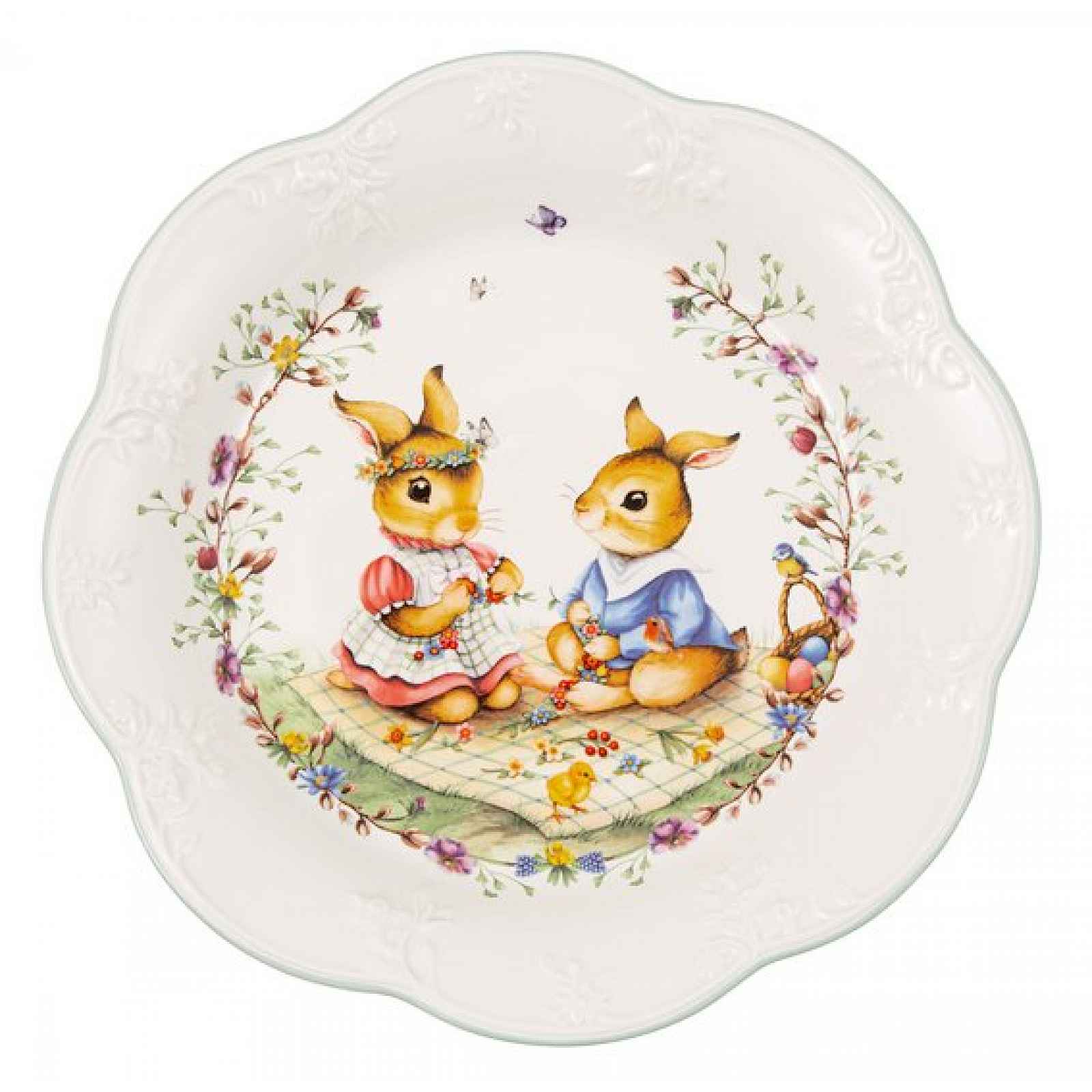 Villeroy & Boch Spring Fantasy mísa na ovoce piknik, Ø 24 cm