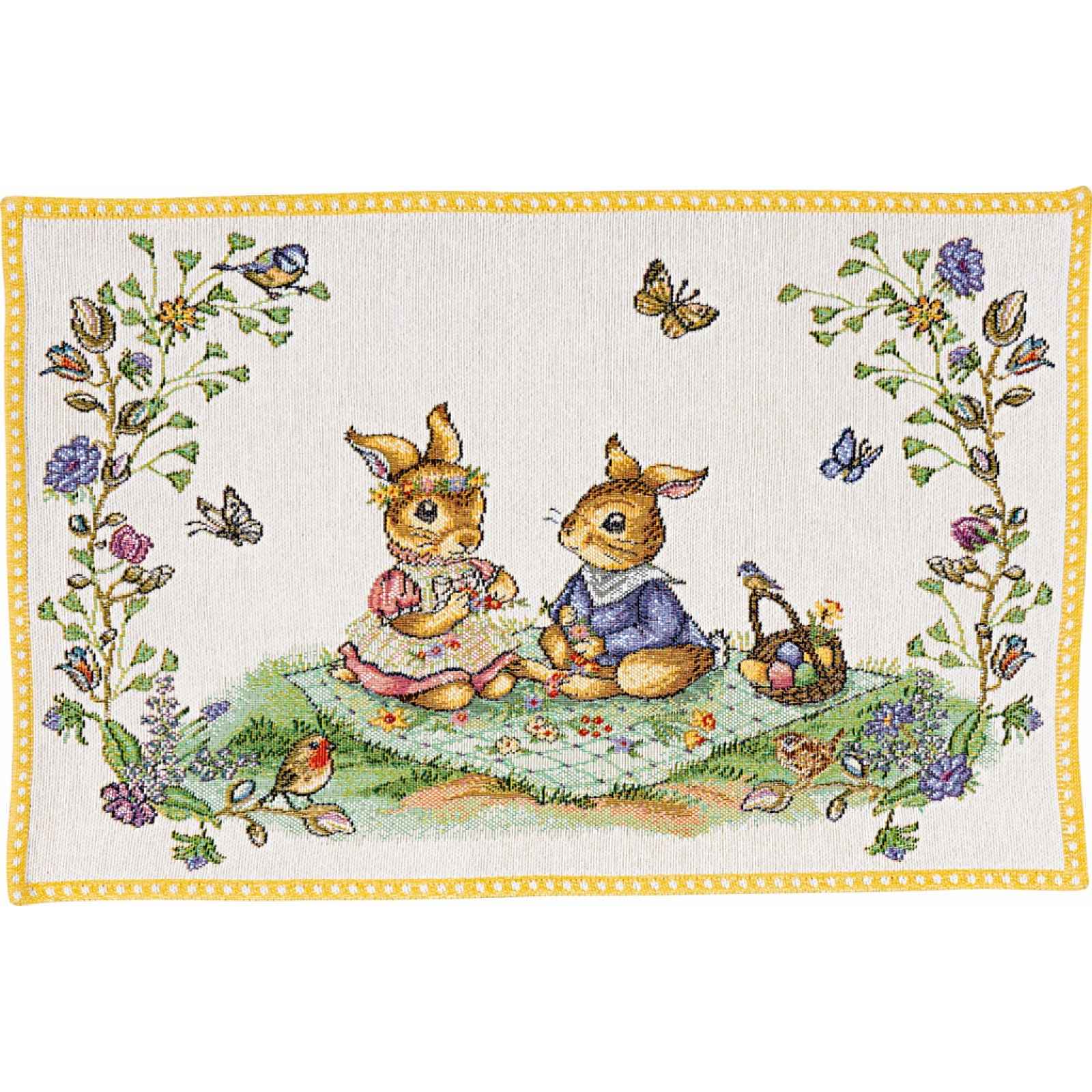 Villeroy & Boch Spring Fantasy bavlněná prostírka, piknik, 32 x 48 cm