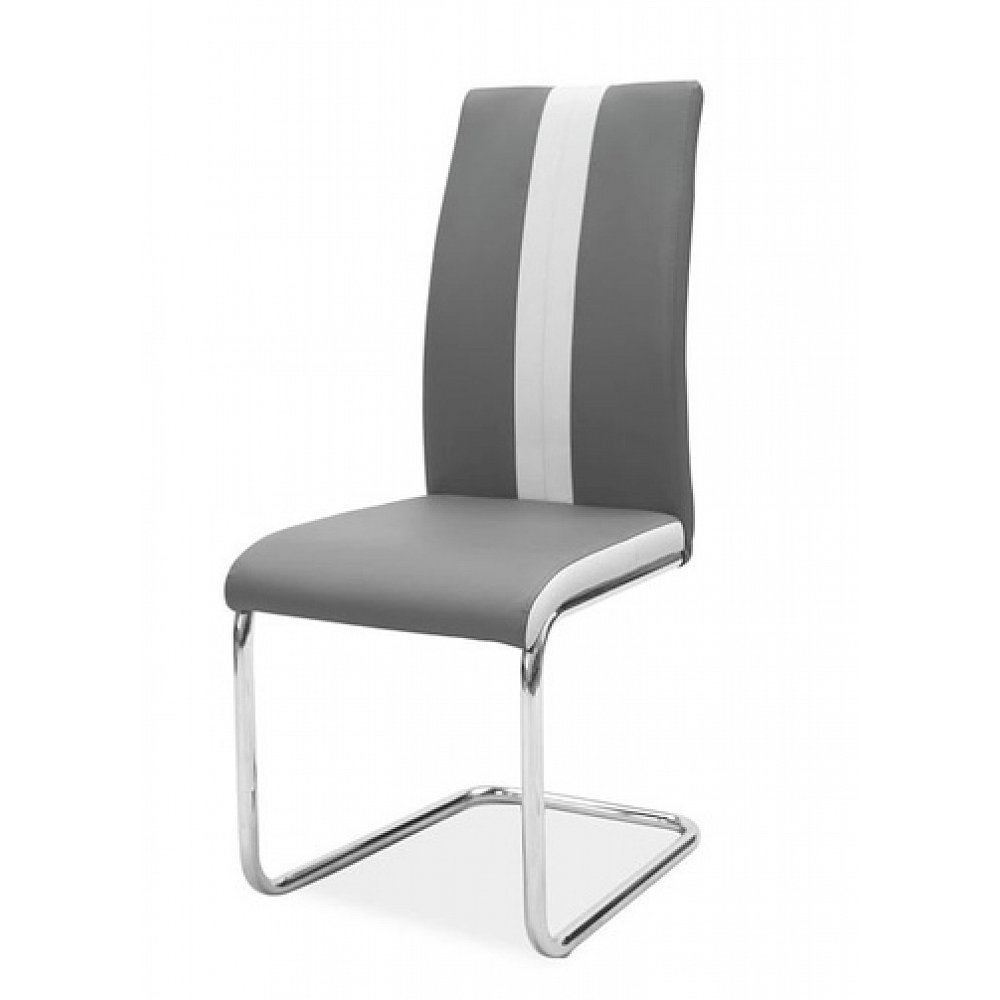 Jídelní čalouněná židle H-200, tmavá šedá