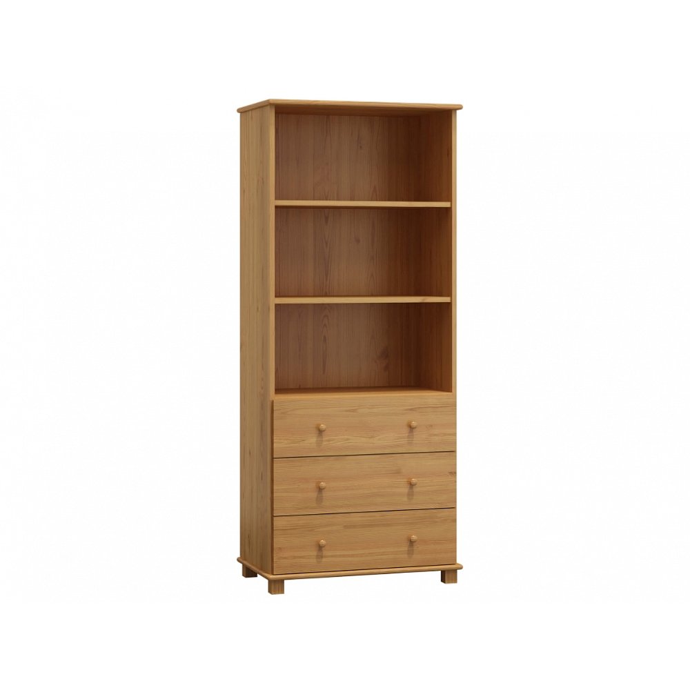Knihovna NR 8, masiv borovice, moření: olše