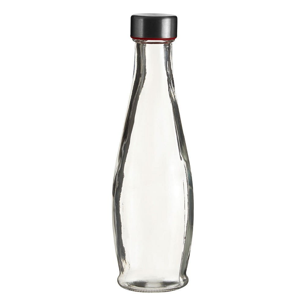 Skleněná lahev Premier Housewares Clear, výška 25 cm