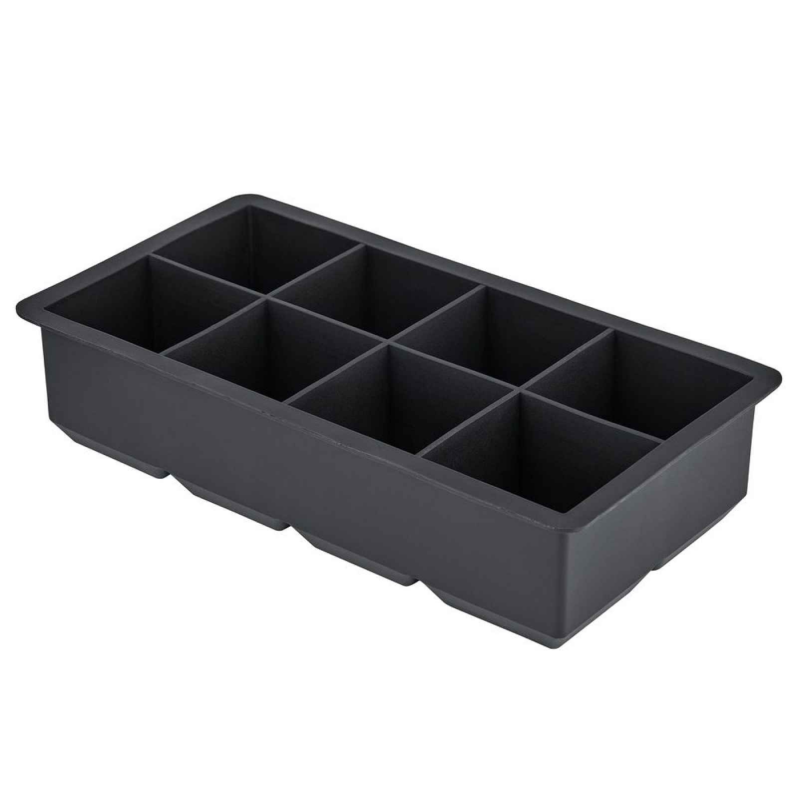 Butlers COOL DOWN Tvořítka na led XXL velké krychle - černá