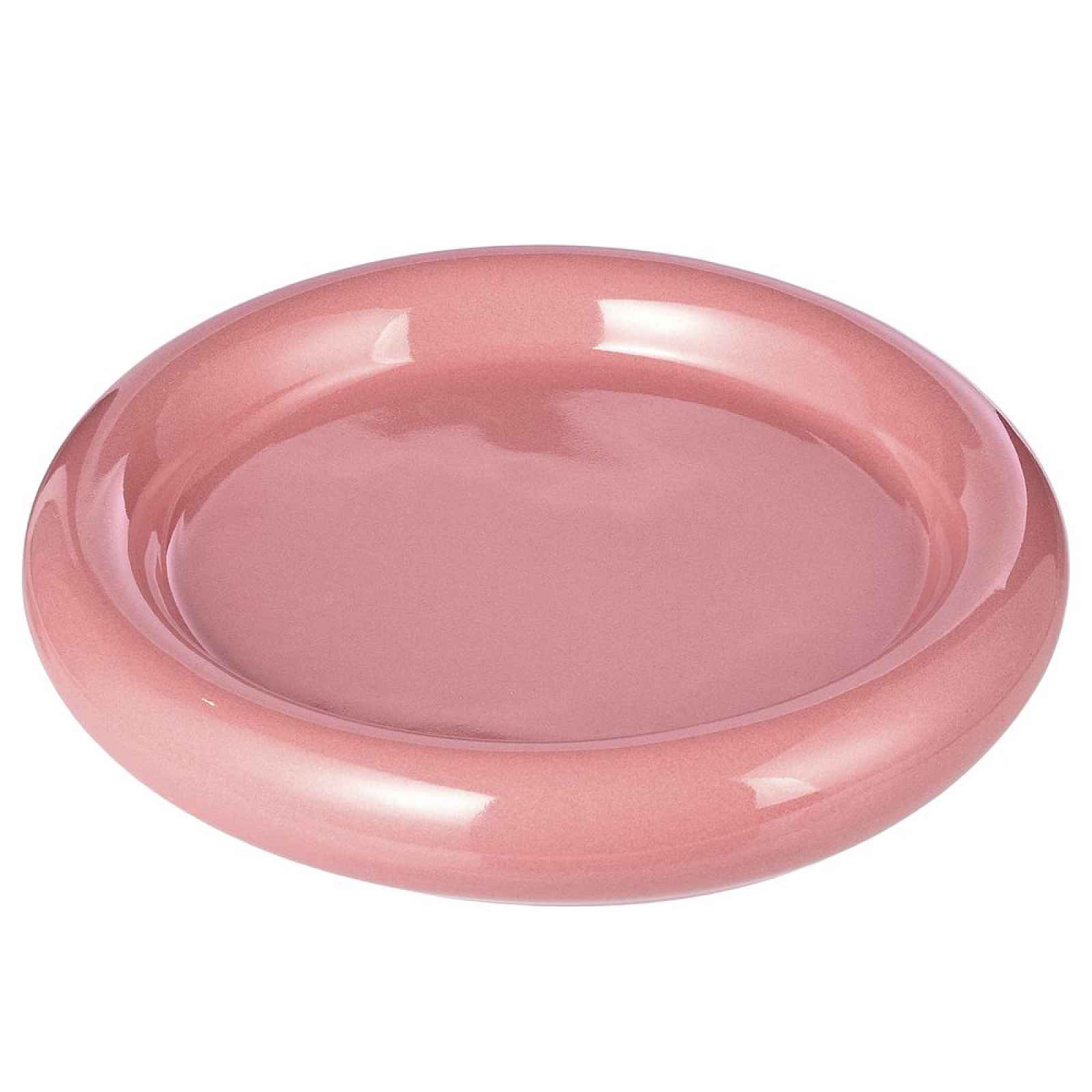 Butlers GROOVE Talíř 17 cm - růžová