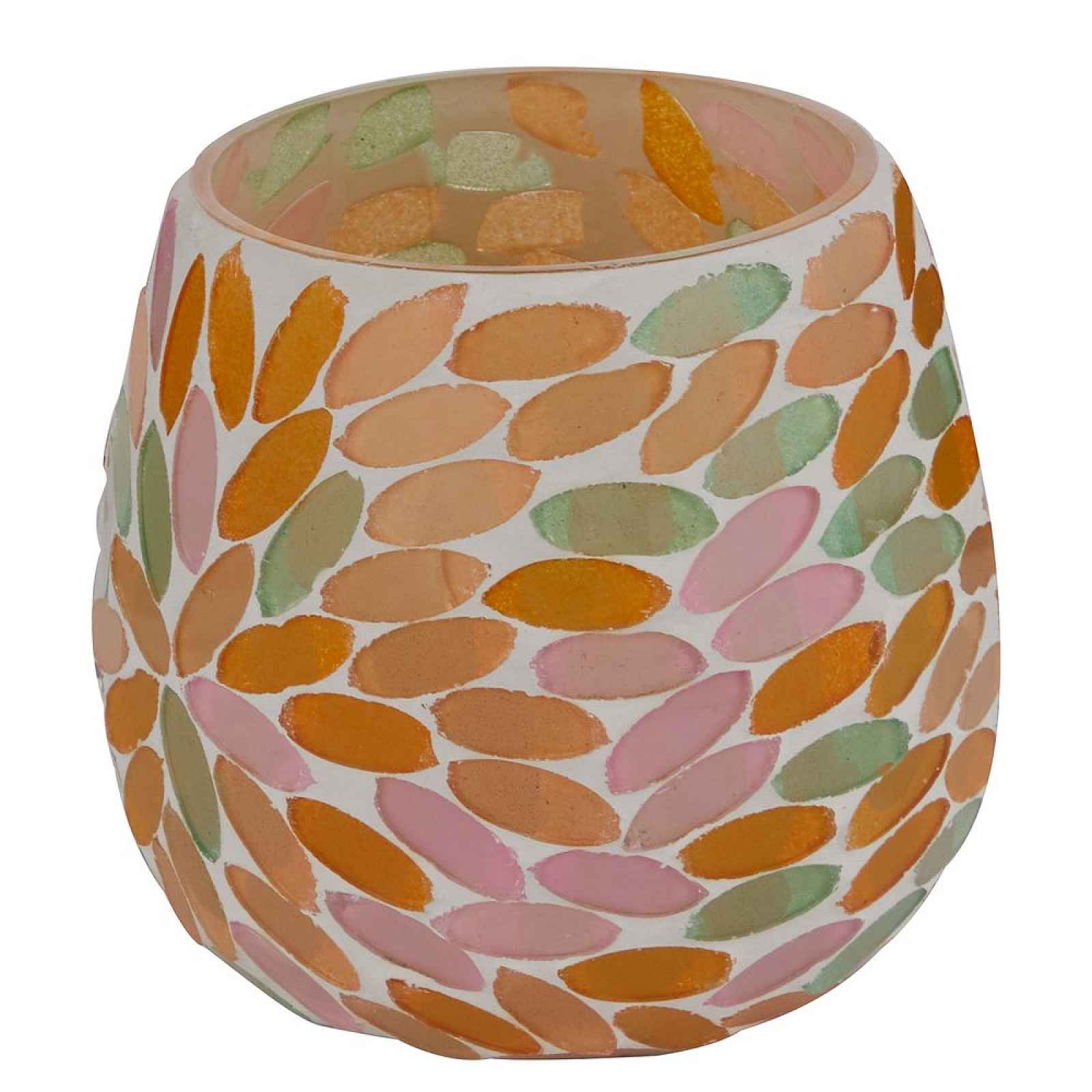 Butlers SHIMMER&SHINE Svícen na čajovou svíčku 8 cm - mix barev